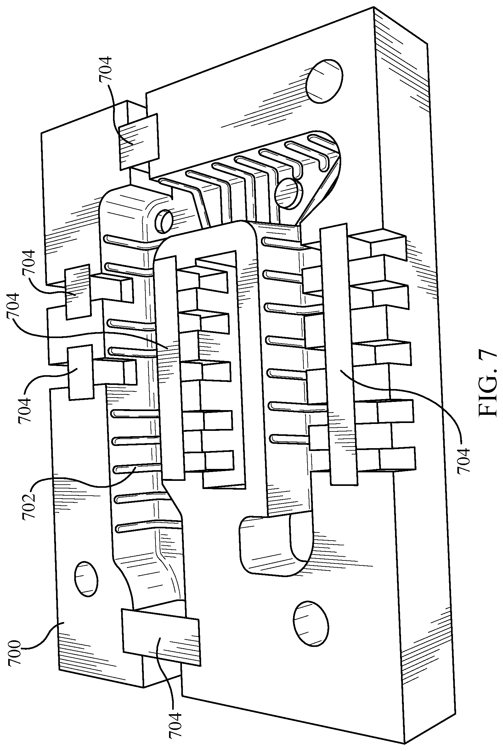 Patent US12365117 Figure 10 – Molded wire harness tool assembly