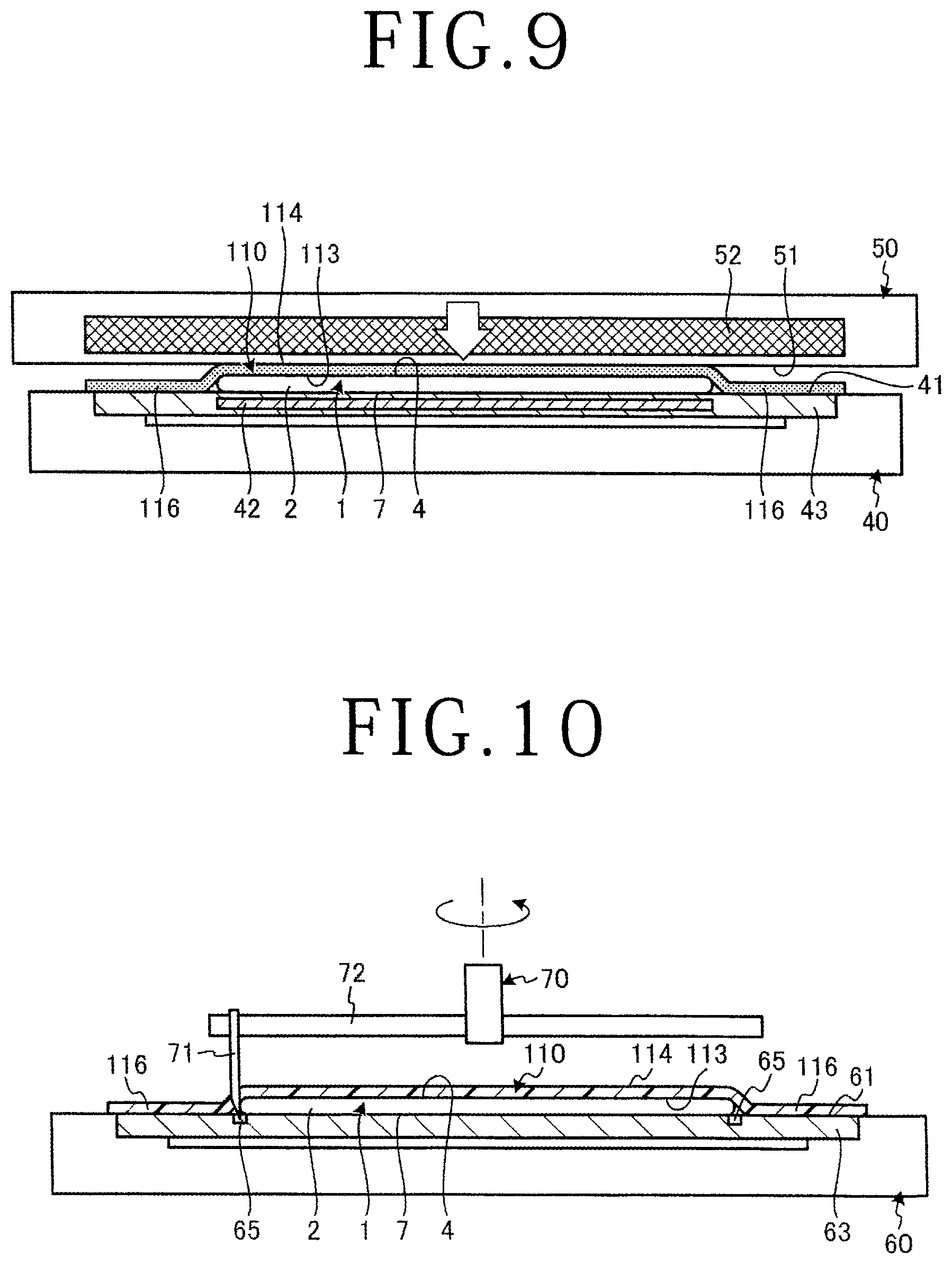 Patent US12365118 Figure 6 – Manufacturing method of protective-component-provided workpiece