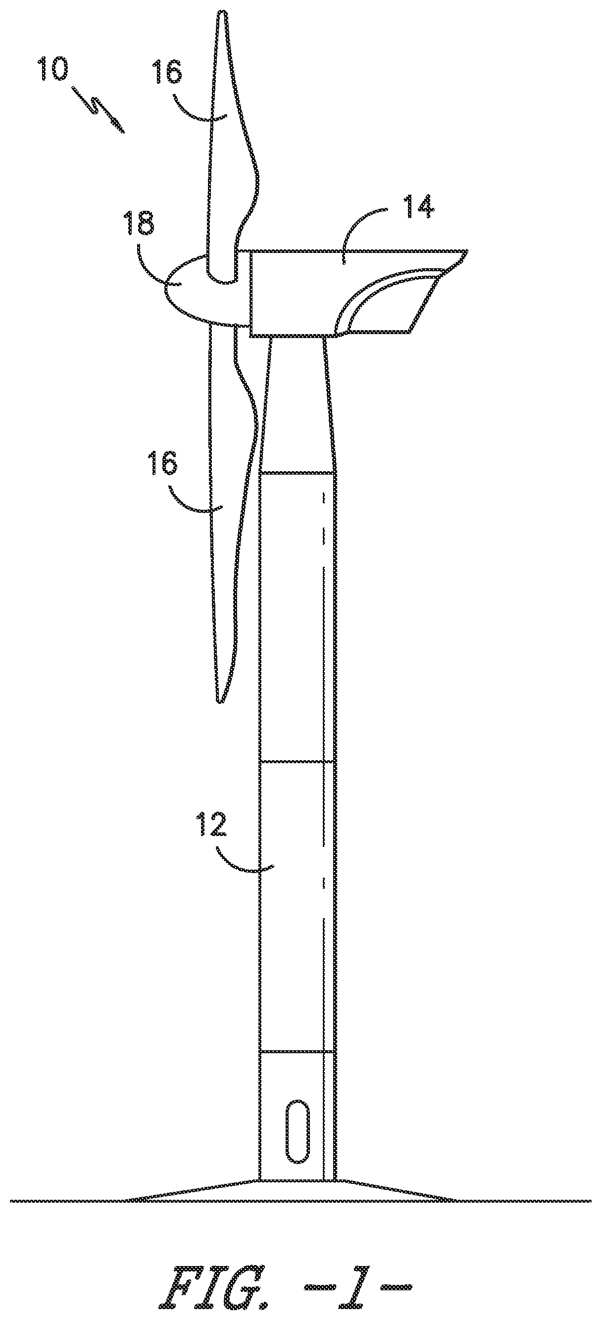Patent US12365120 Figure 1 – System and method for manufacturing panels for use in wind turbine rotor blade components