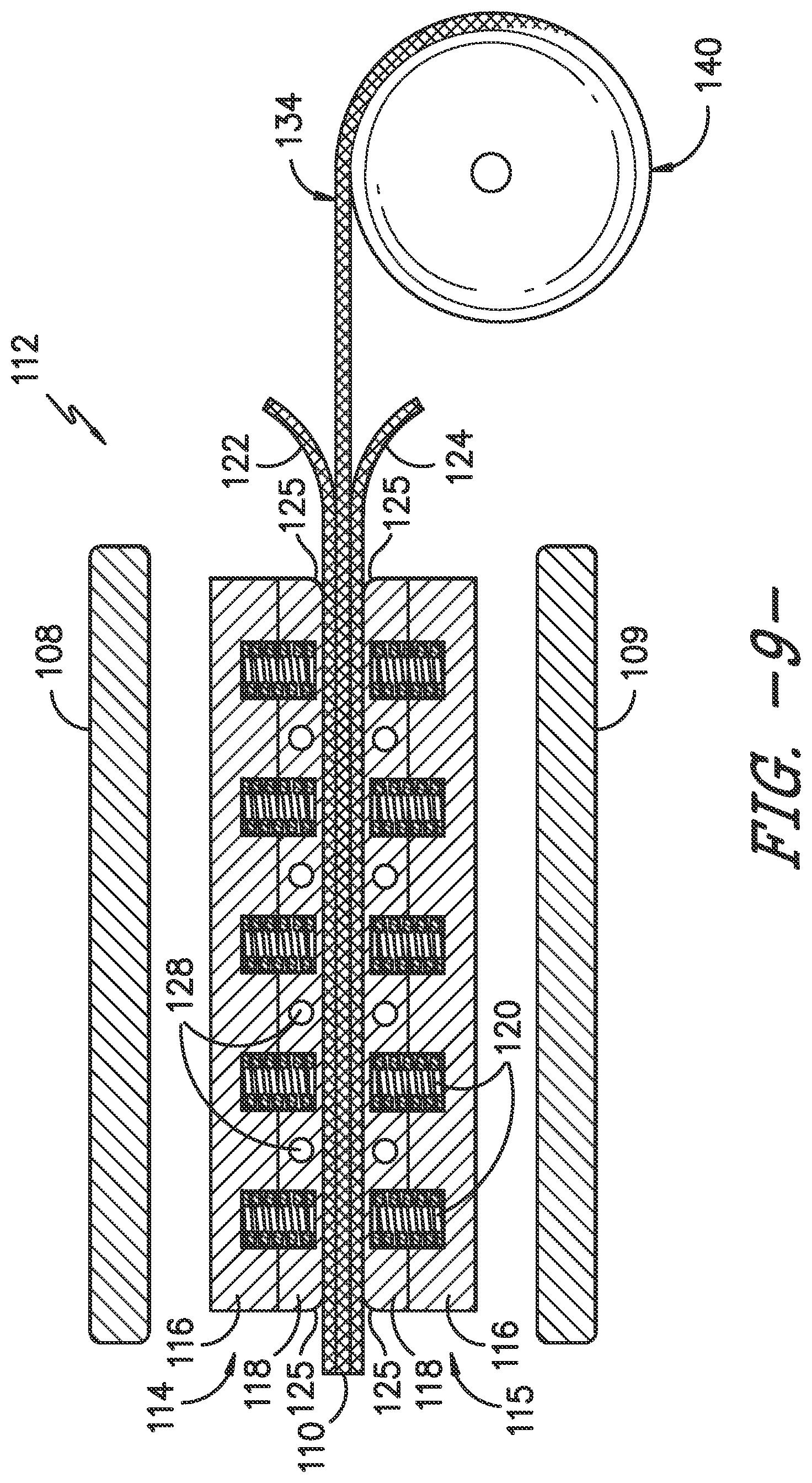 Patent US12365120 Figure 7 – System and method for manufacturing panels for use in wind turbine rotor blade components