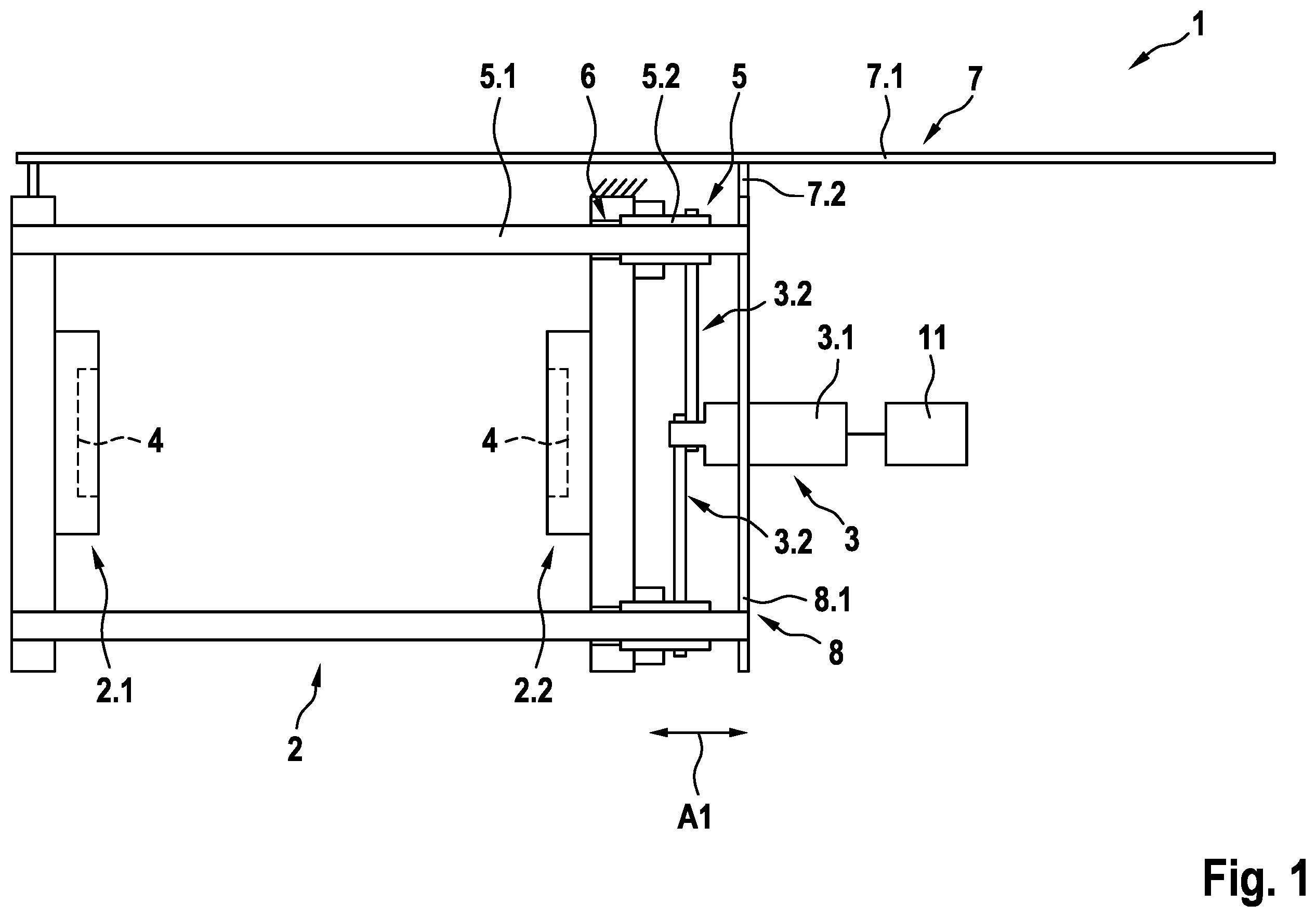 Patent US12365121 — Device and method for processing a particle foam material to produce a particle foam moulding — Figure 1