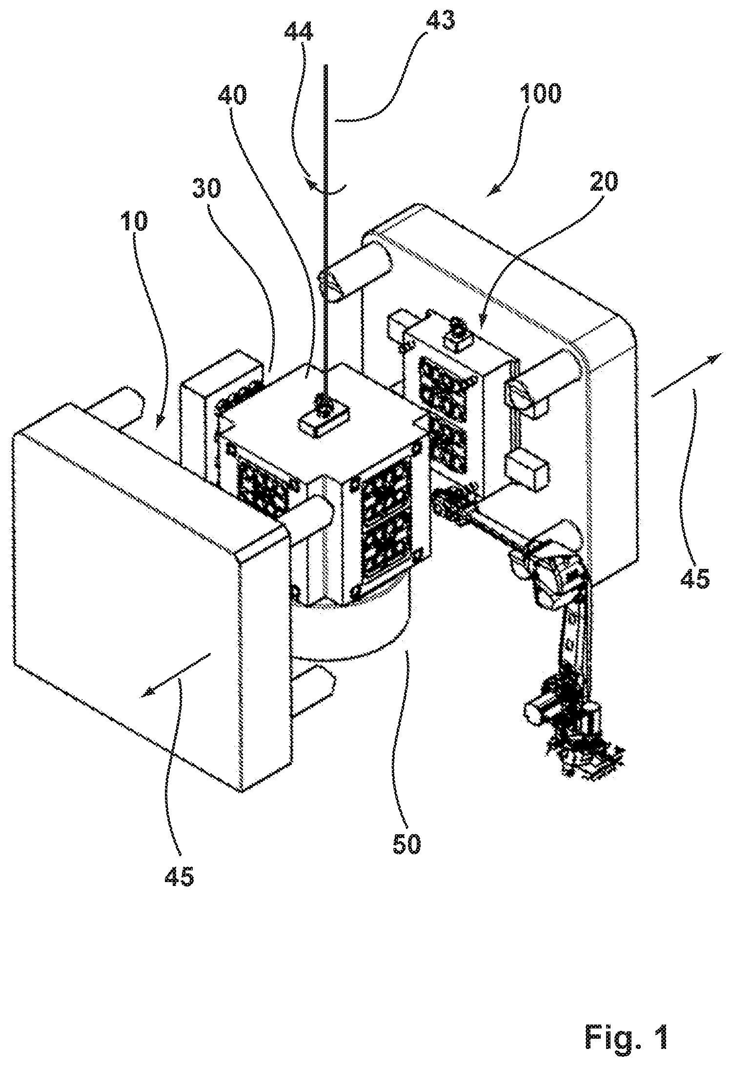 Patent US12365122 Figure 1 – Method and tool system for manufacturing a multi-component plastic molded part