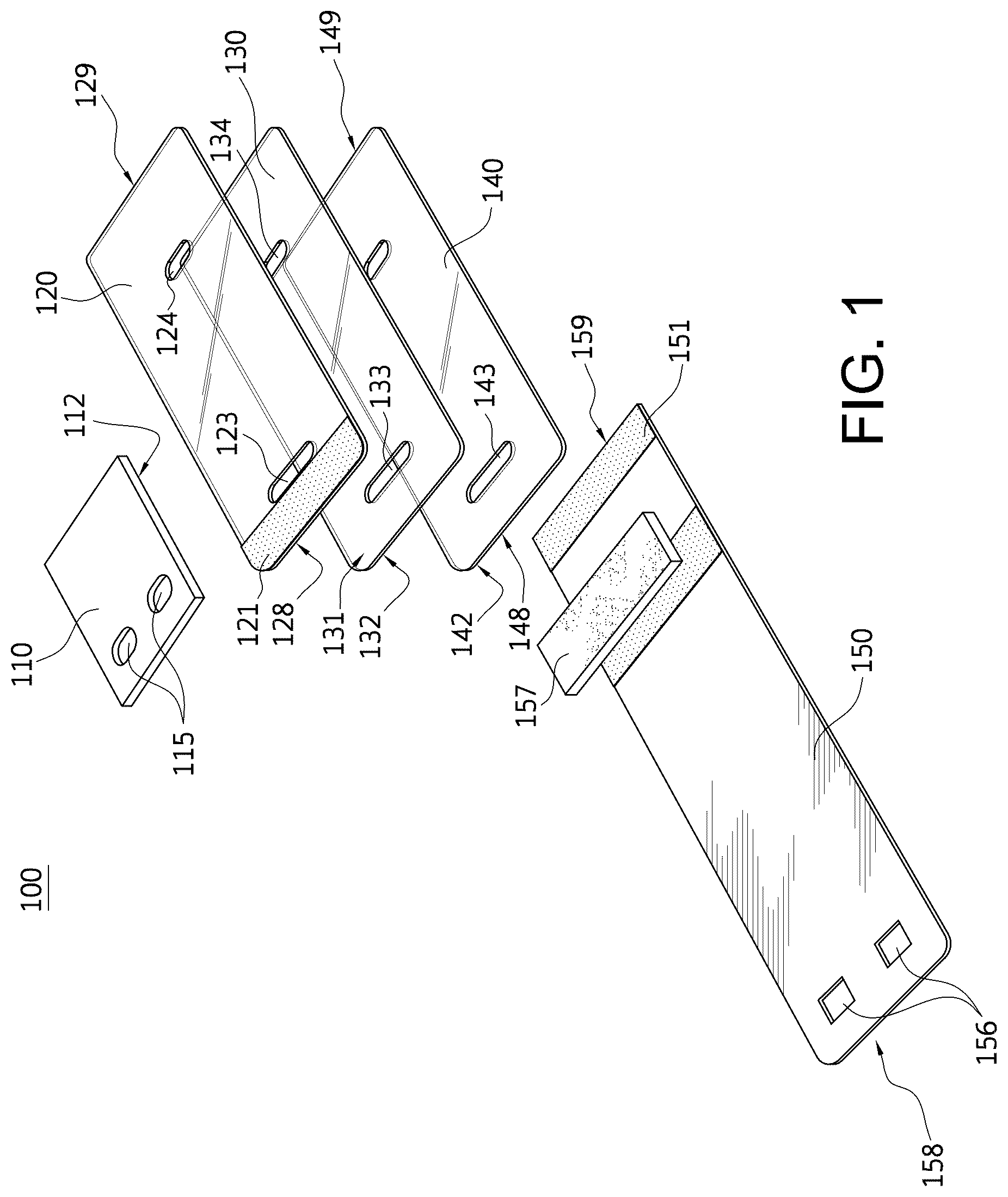 Patent US12365130 Figure 1 – Overlay applicator machine and method of providing the same