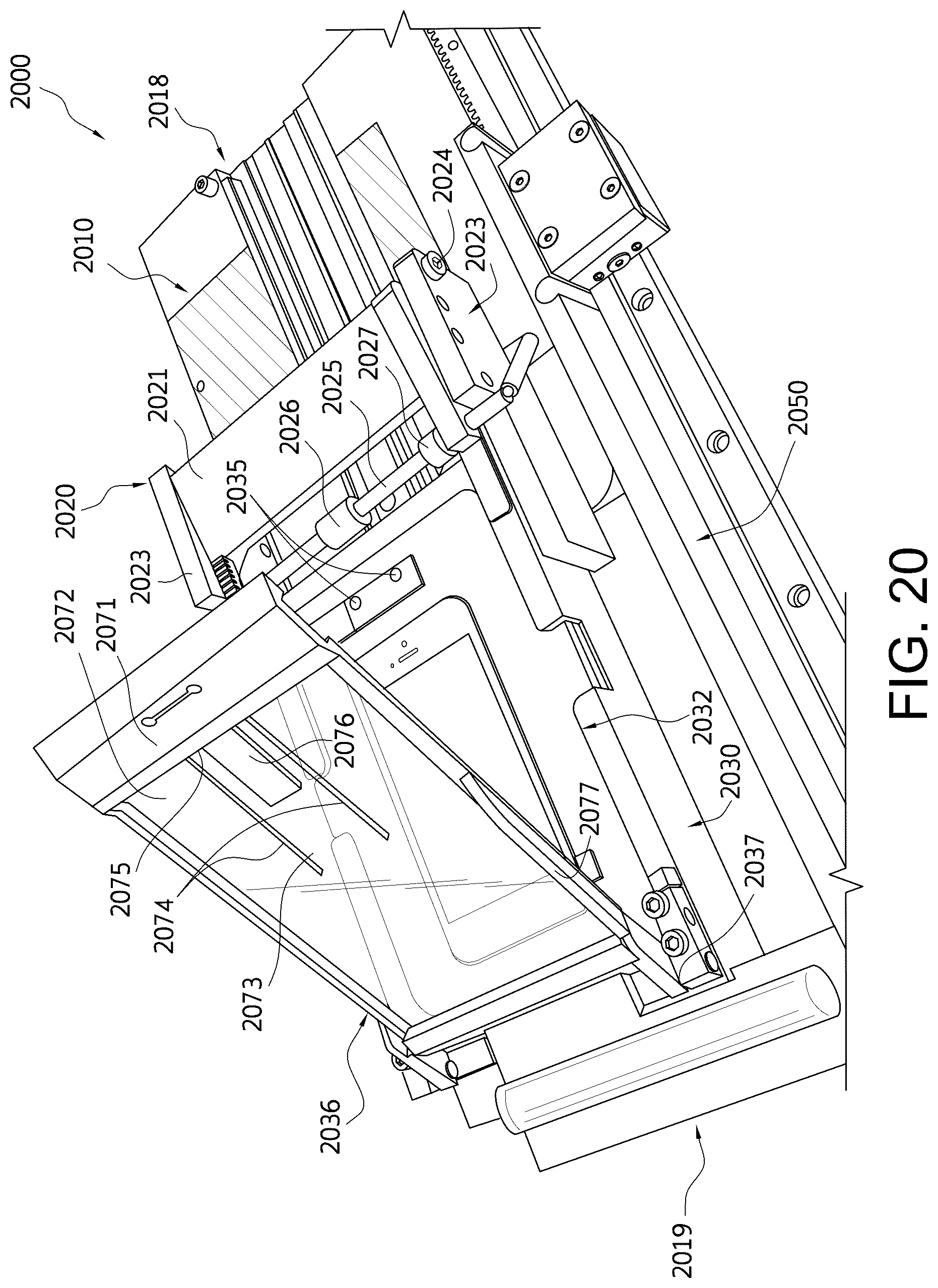 Patent US12365130 Figure 18 – Overlay applicator machine and method of providing the same