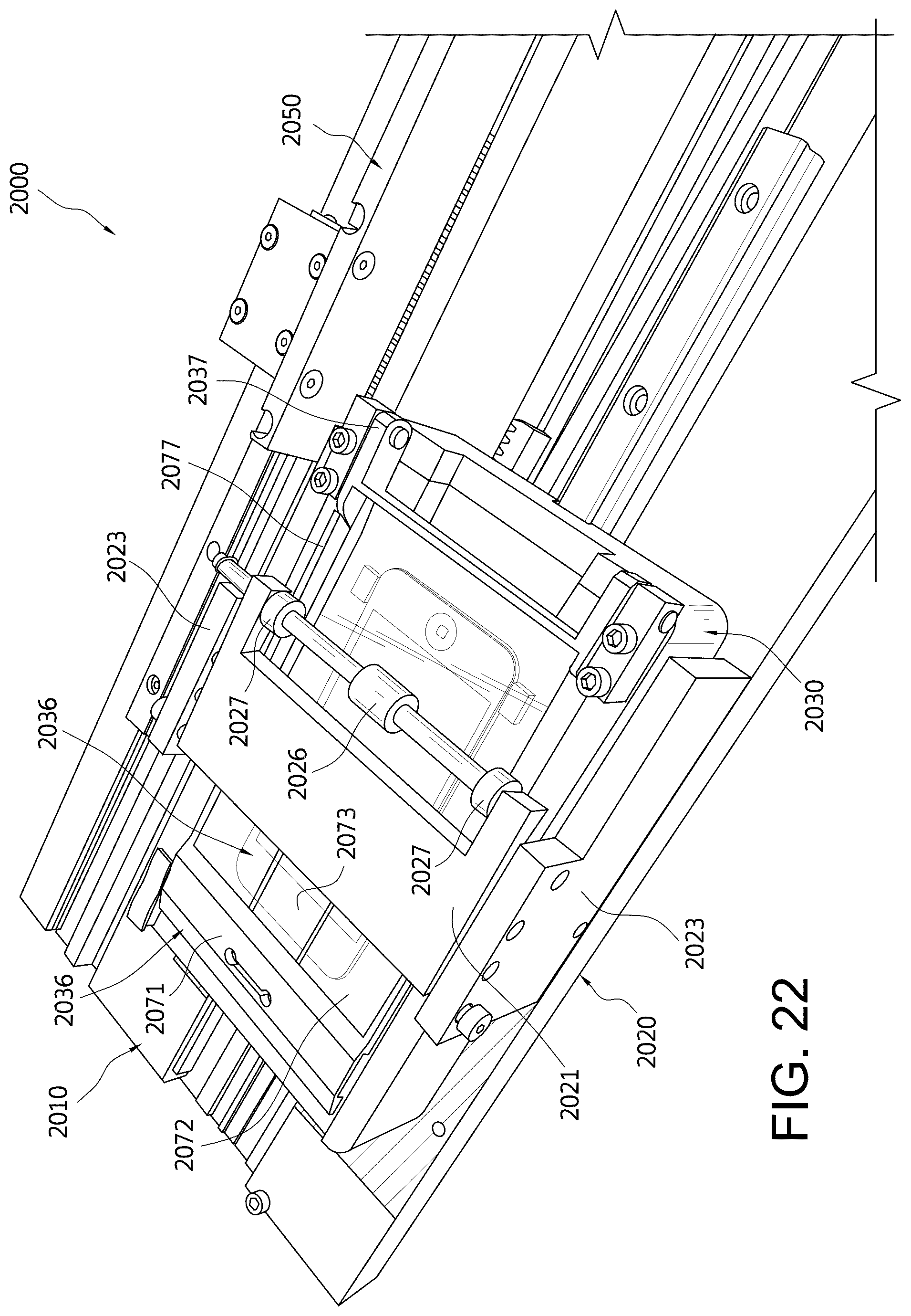 Patent US12365130 Figure 20 – Overlay applicator machine and method of providing the same