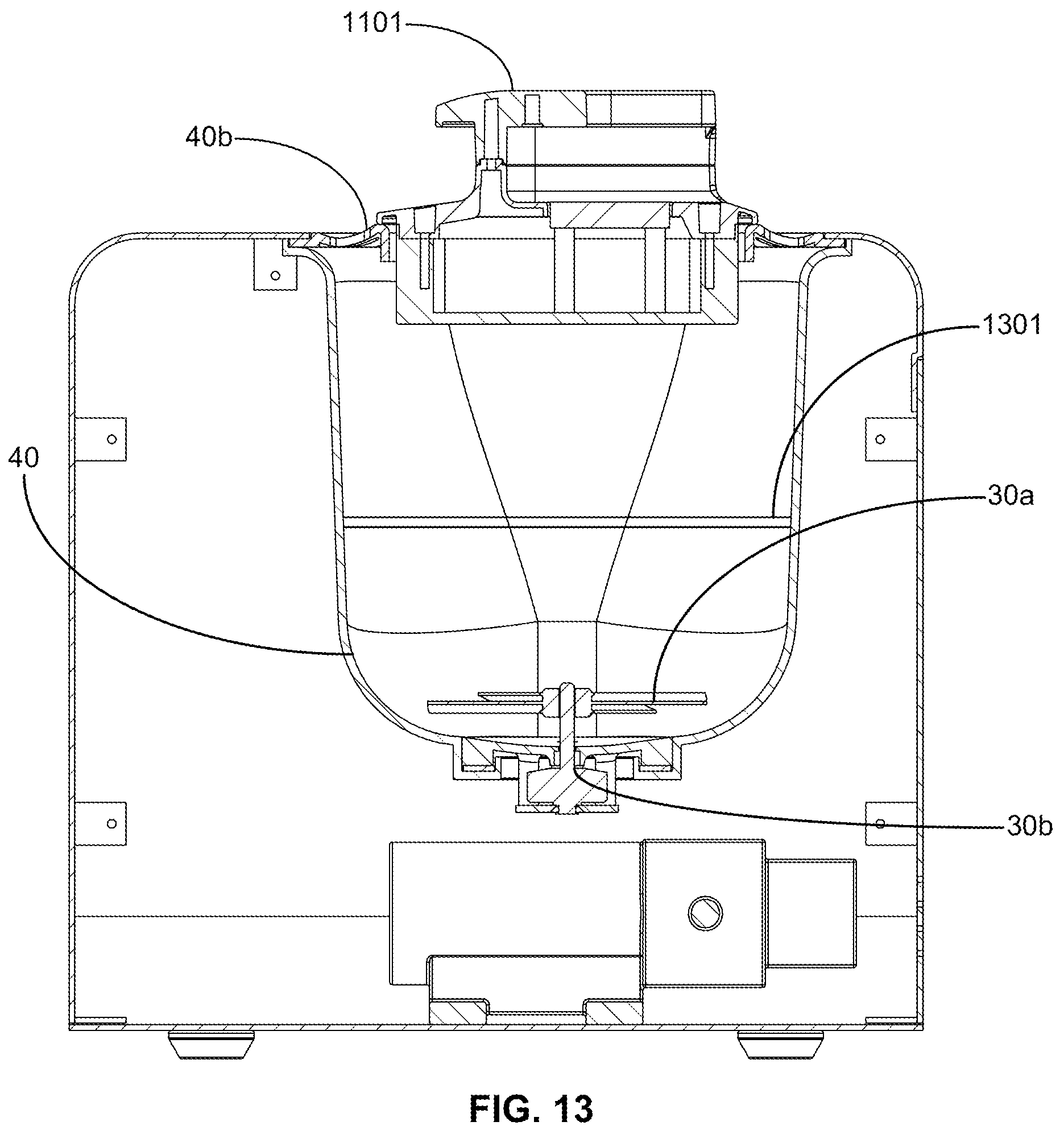 Patent US12365138 Figure 13 – Multi-stage wash system for vat polymerization-based 3D printed parts