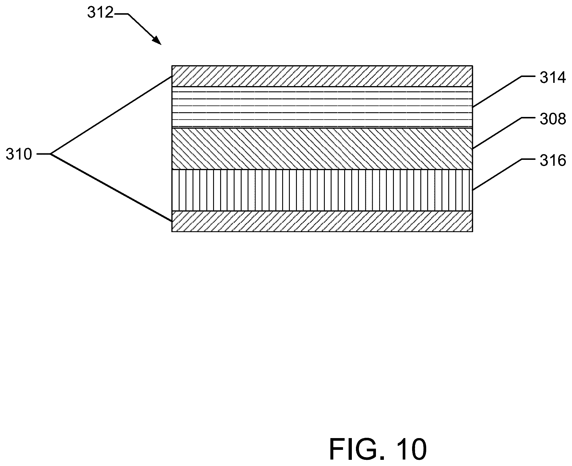 Patent US12365148 Figure 10 – Composite products and related methods for manufacturing composite products from recycled composite materials