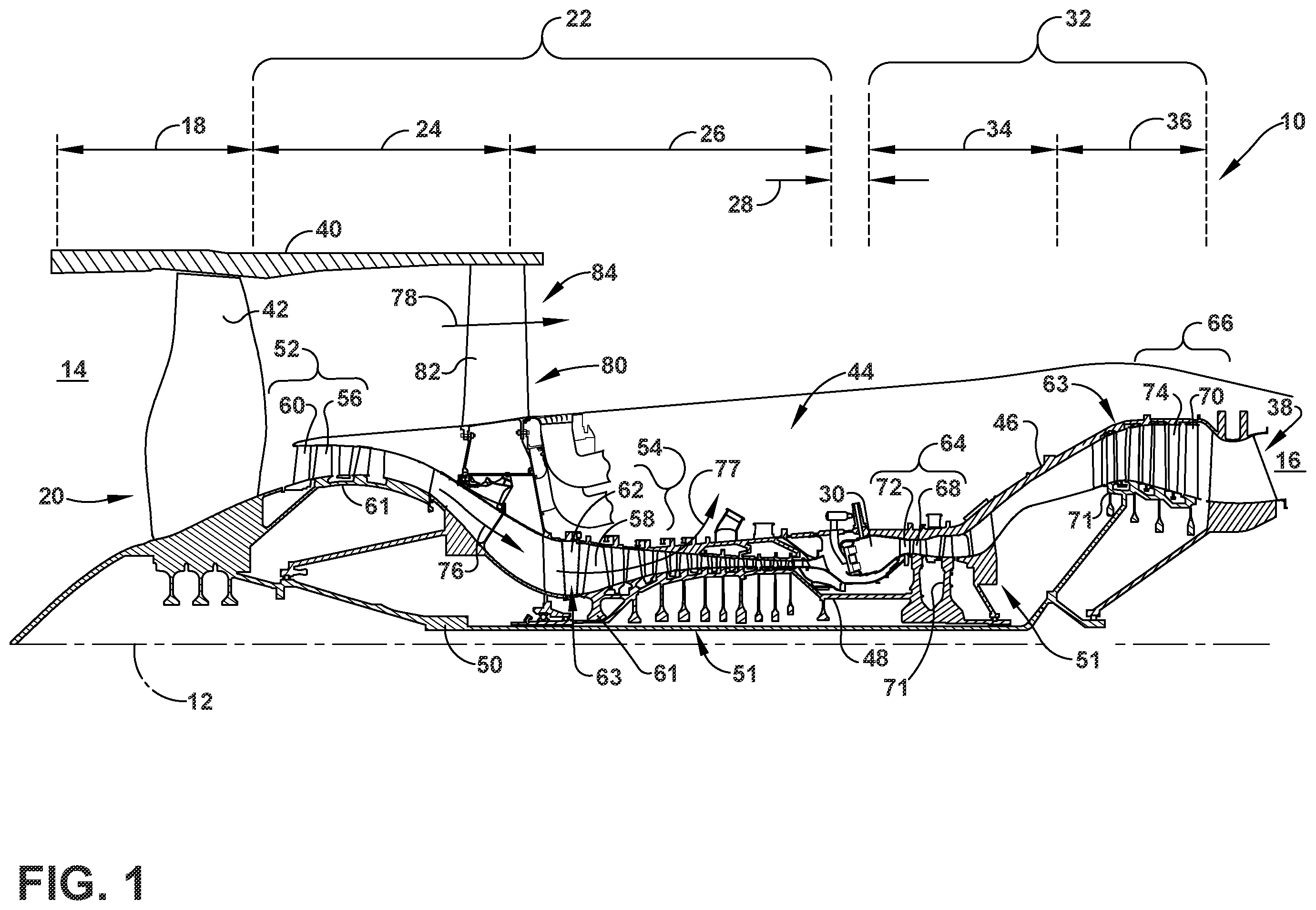 Patent US12365149 — Automated fiber placement assembly with pressure roller — Figure 1