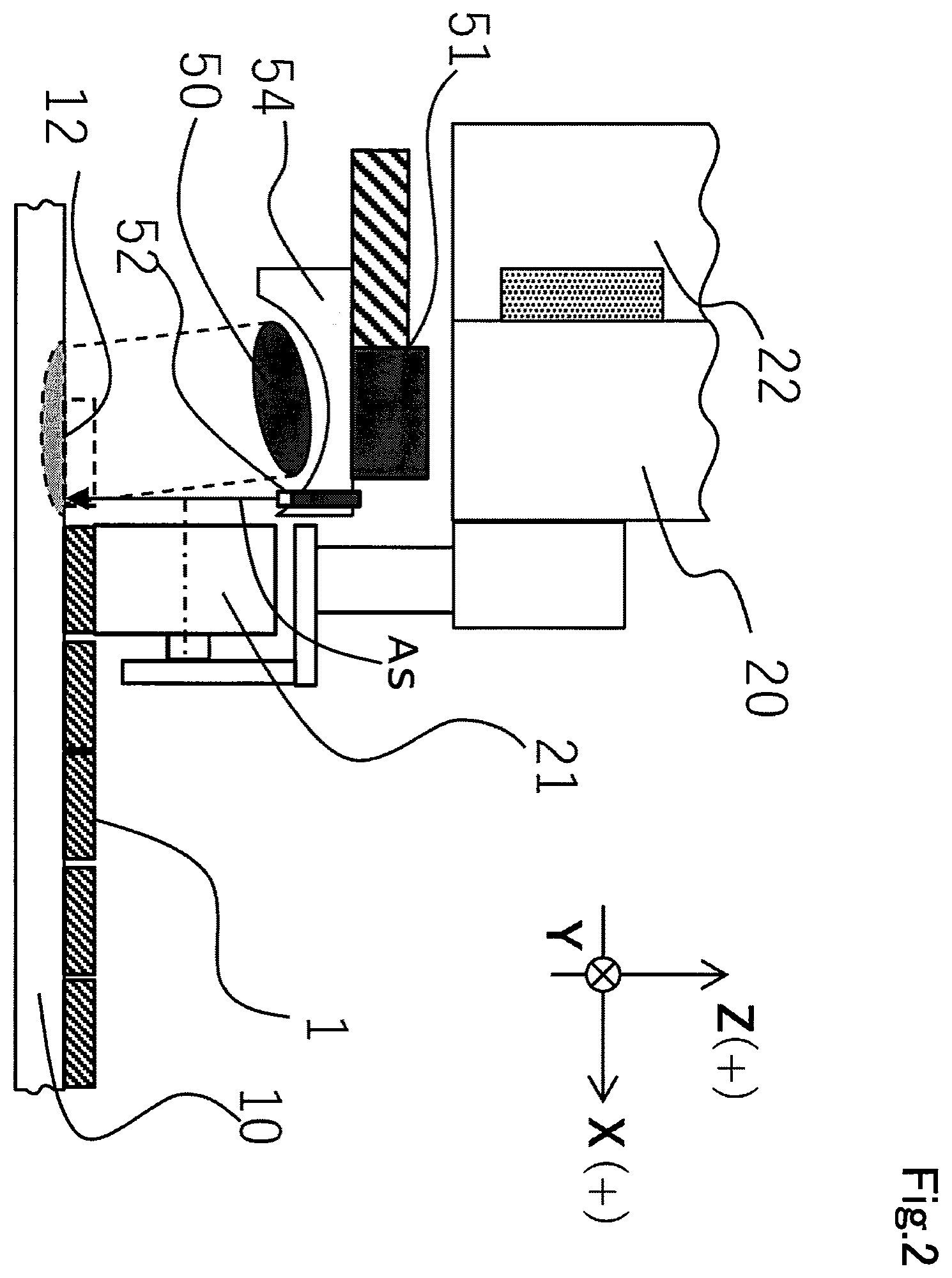 Patent US12365150 Figure 2 – Fiber placement device