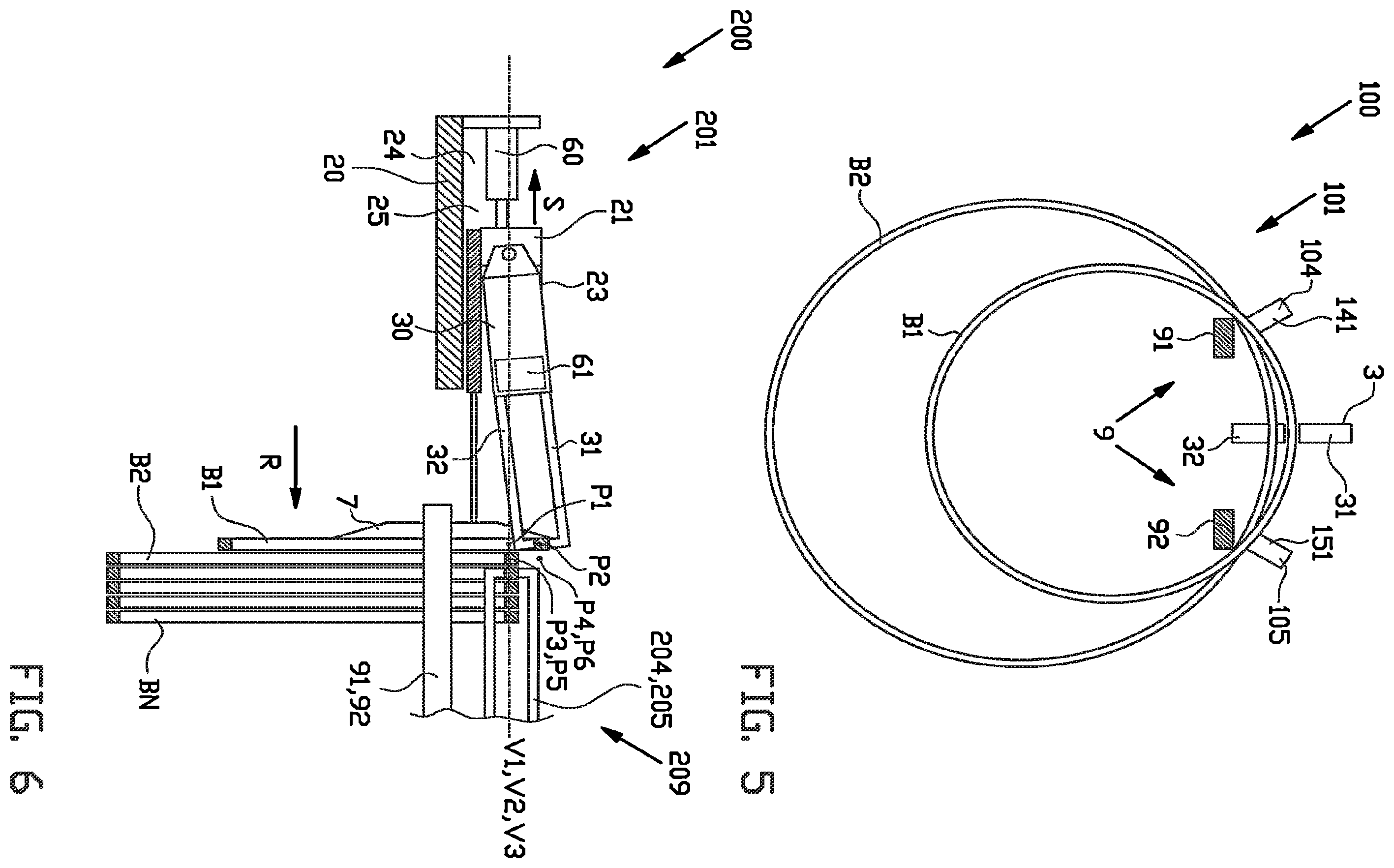 Patent US12365156 Figure 4 – Bead separator, bead supply station and a method for separating a single bead from a bead supply unit holding a plurality of beads