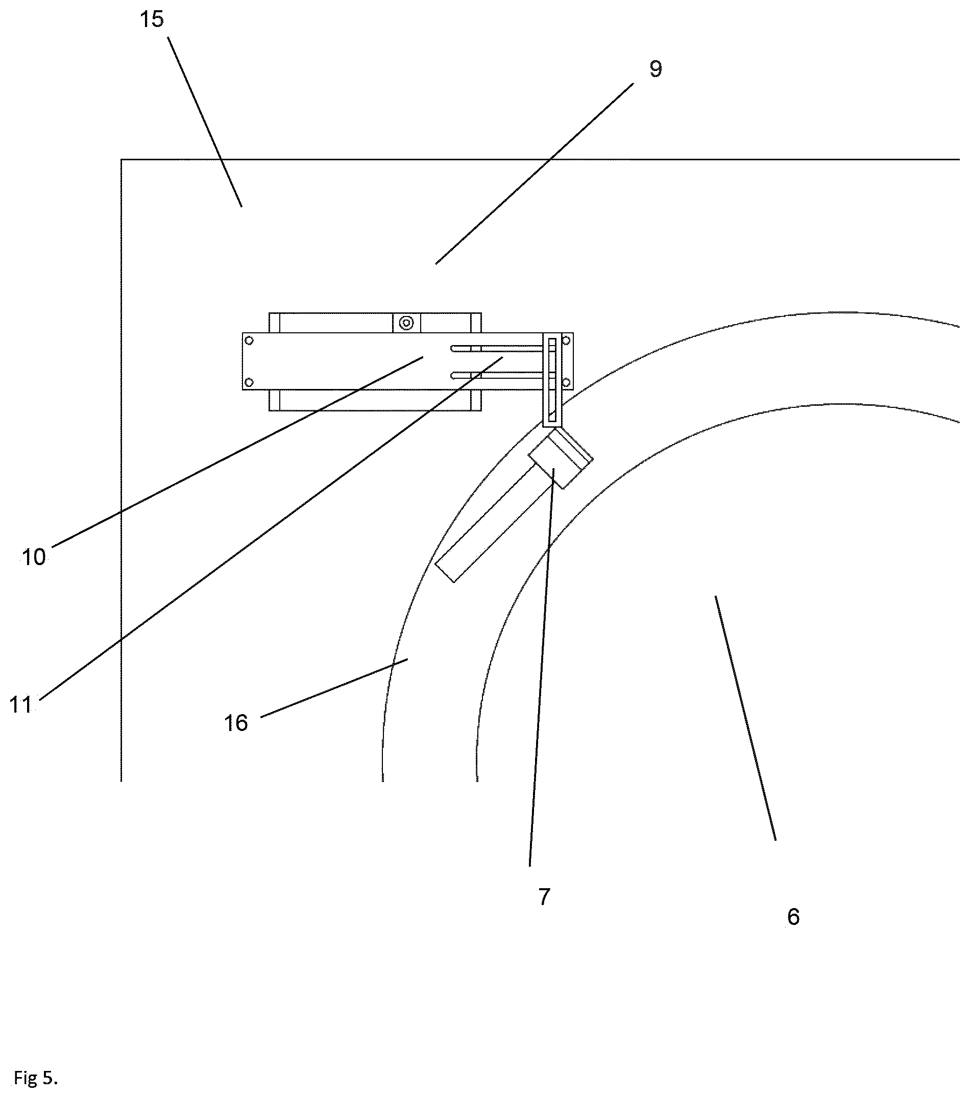 Patent US12365159 Figure 5 – Method and device for measuring the filtrate content on a screw press