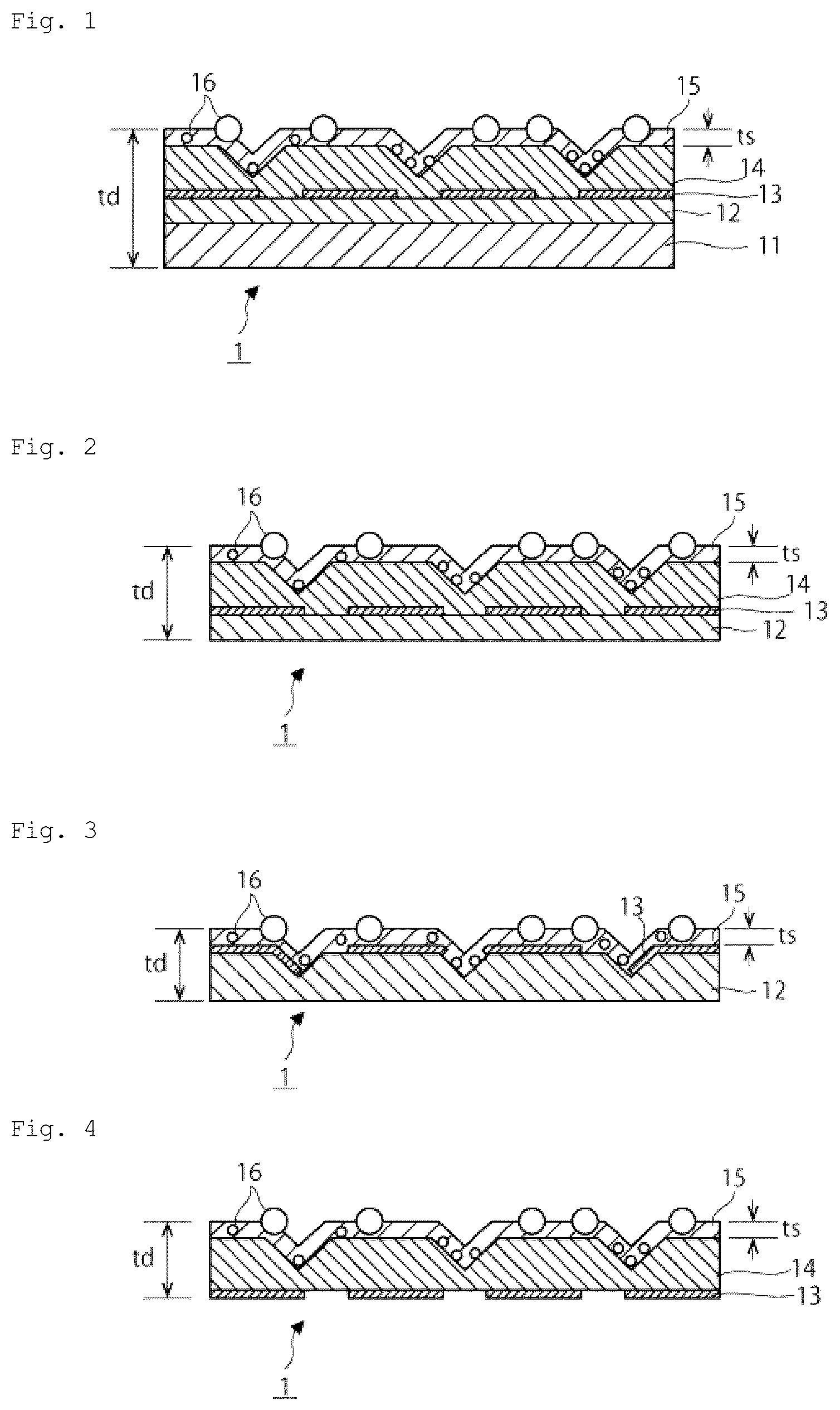 Patent US12365169 Figure 1 – Decorative sheet and decorative plate