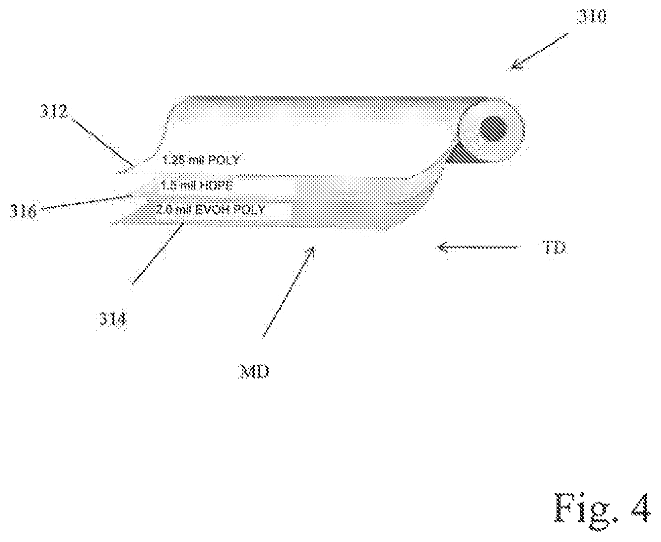 Patent US12365170 Figure 4 – Packaging laminate