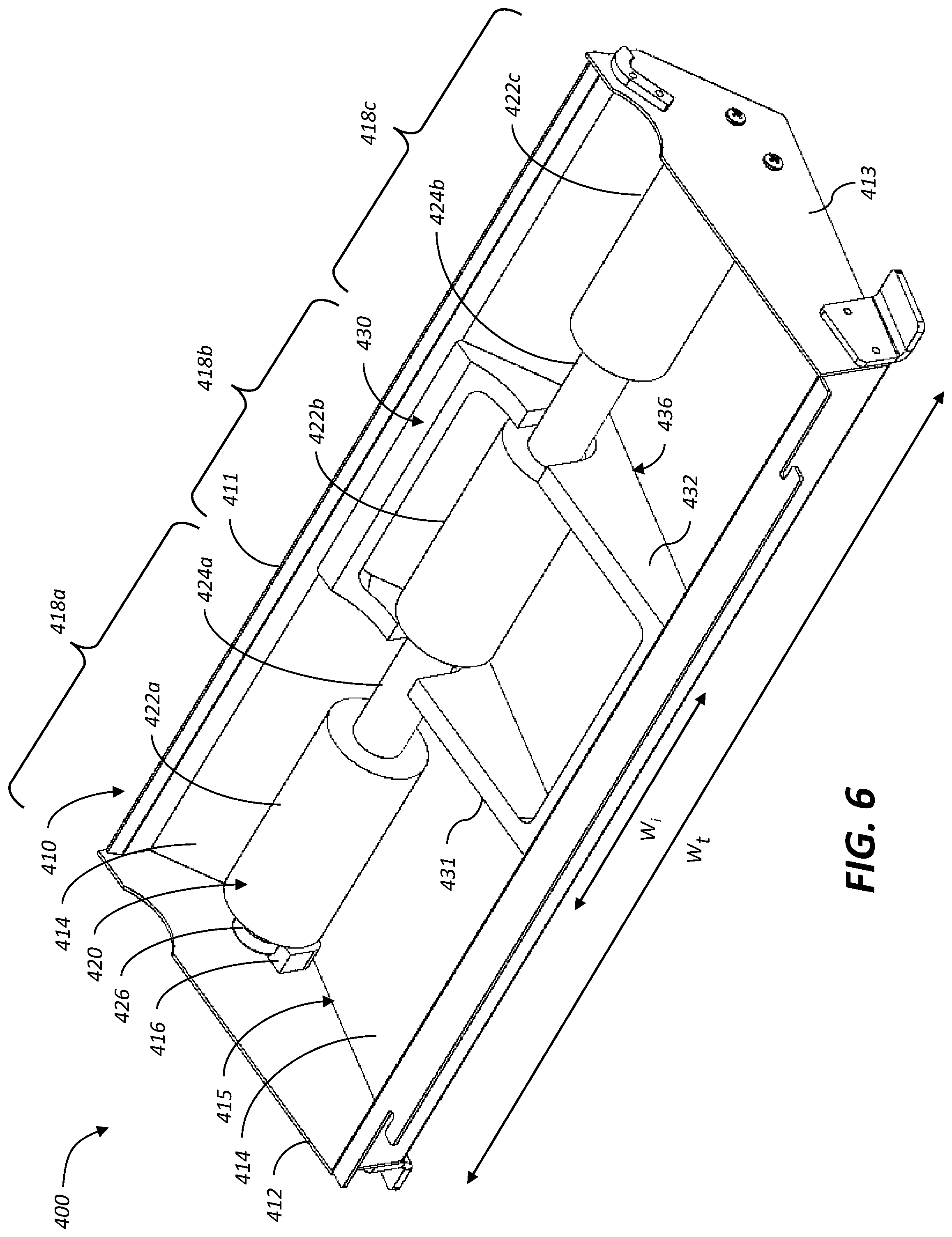 Patent US12365174 Figure 6 – Ink tray insert
