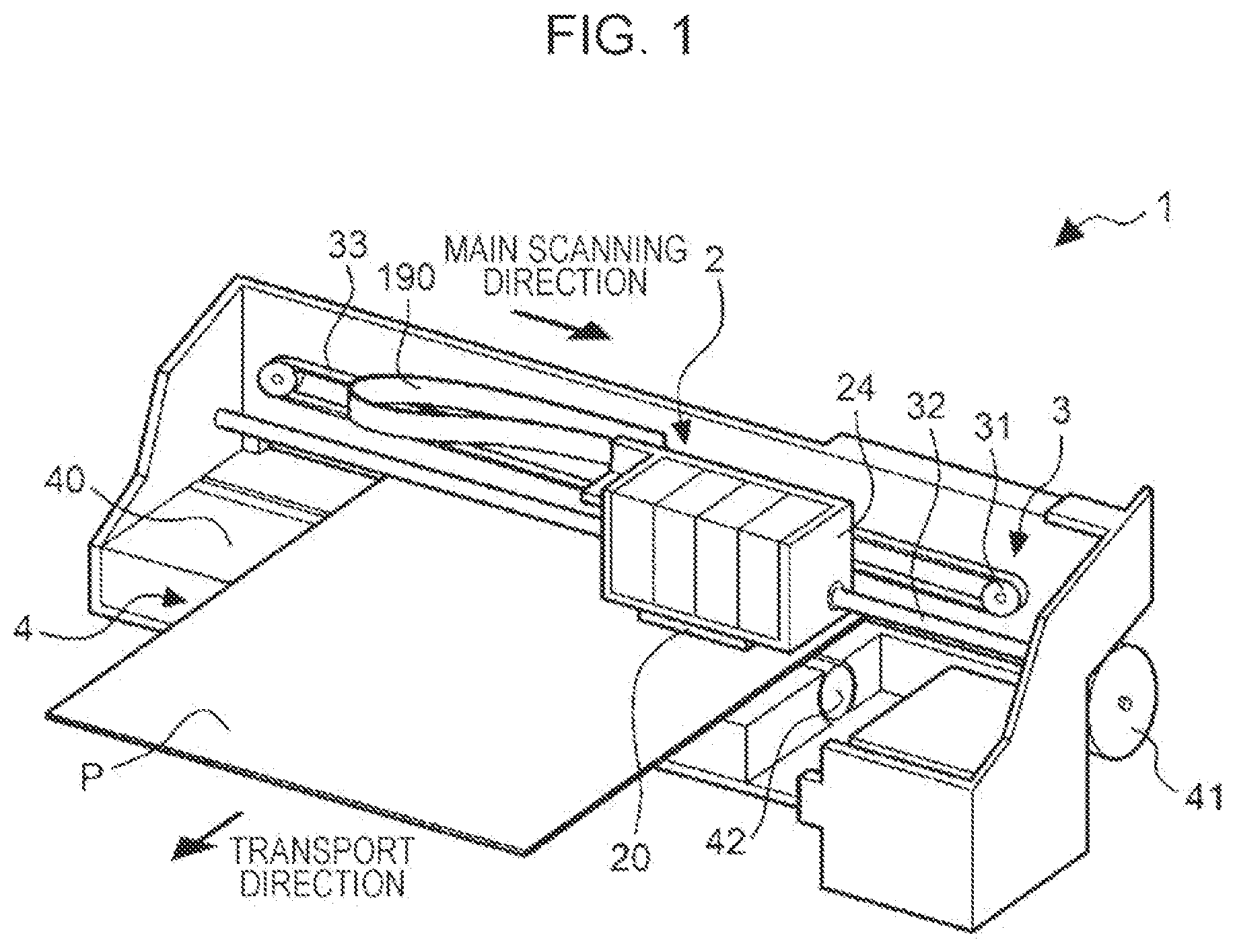 Patent US12365175 Figure 1 – Liquid discharge apparatus and capacitive load drive circuit