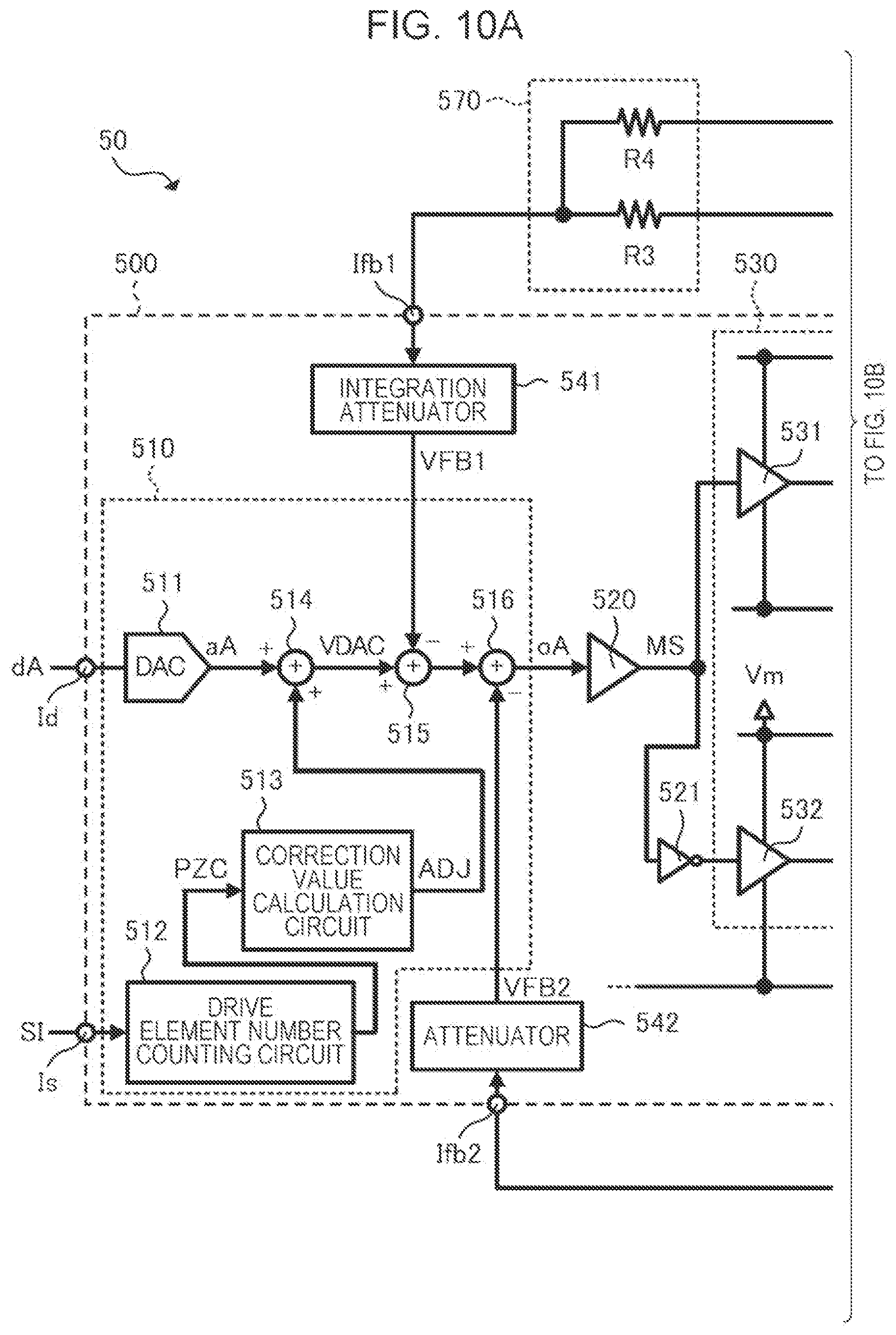 Patent US12365175 Figure 8 – Liquid discharge apparatus and capacitive load drive circuit