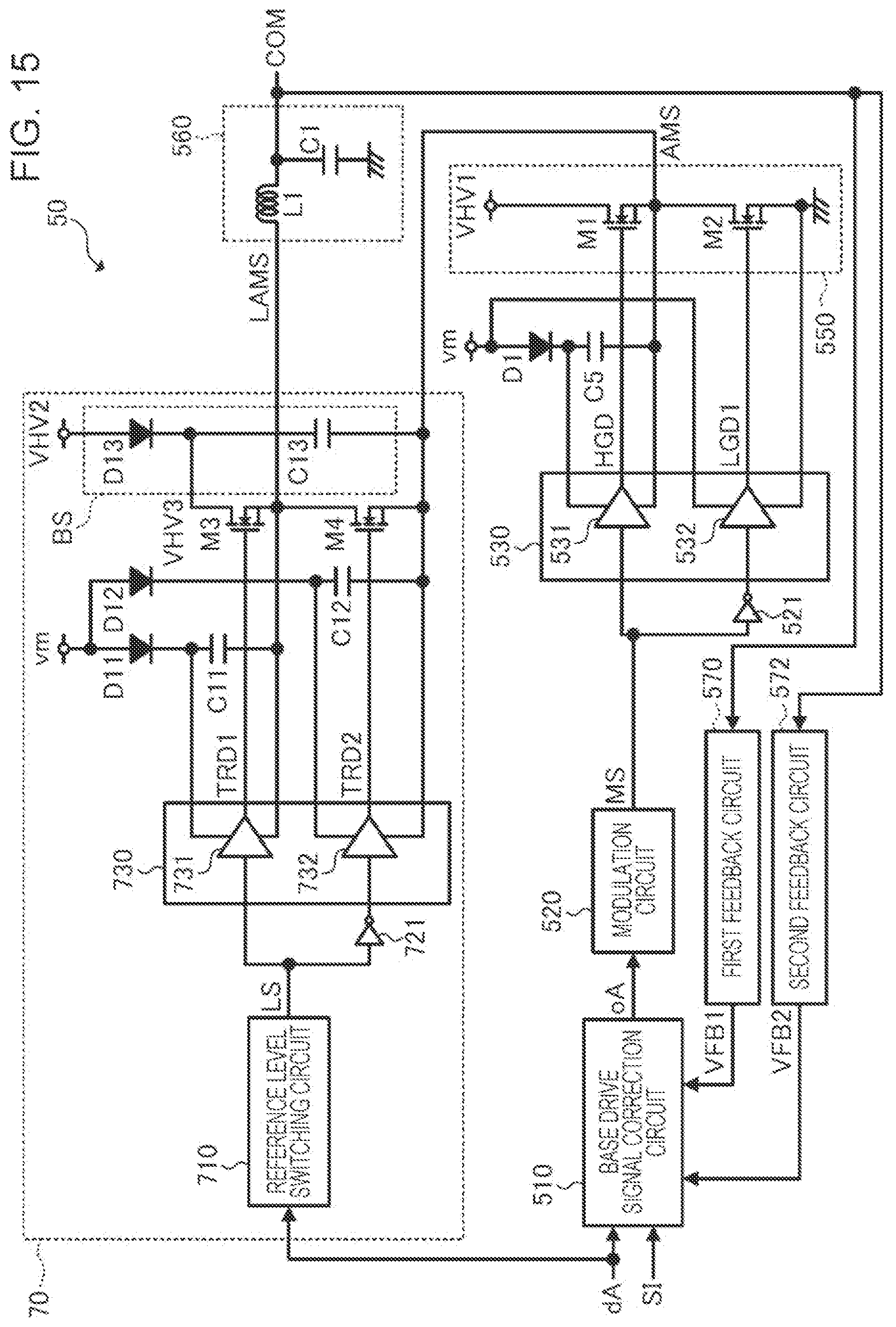 Patent US12365175 Figure 13 – Liquid discharge apparatus and capacitive load drive circuit