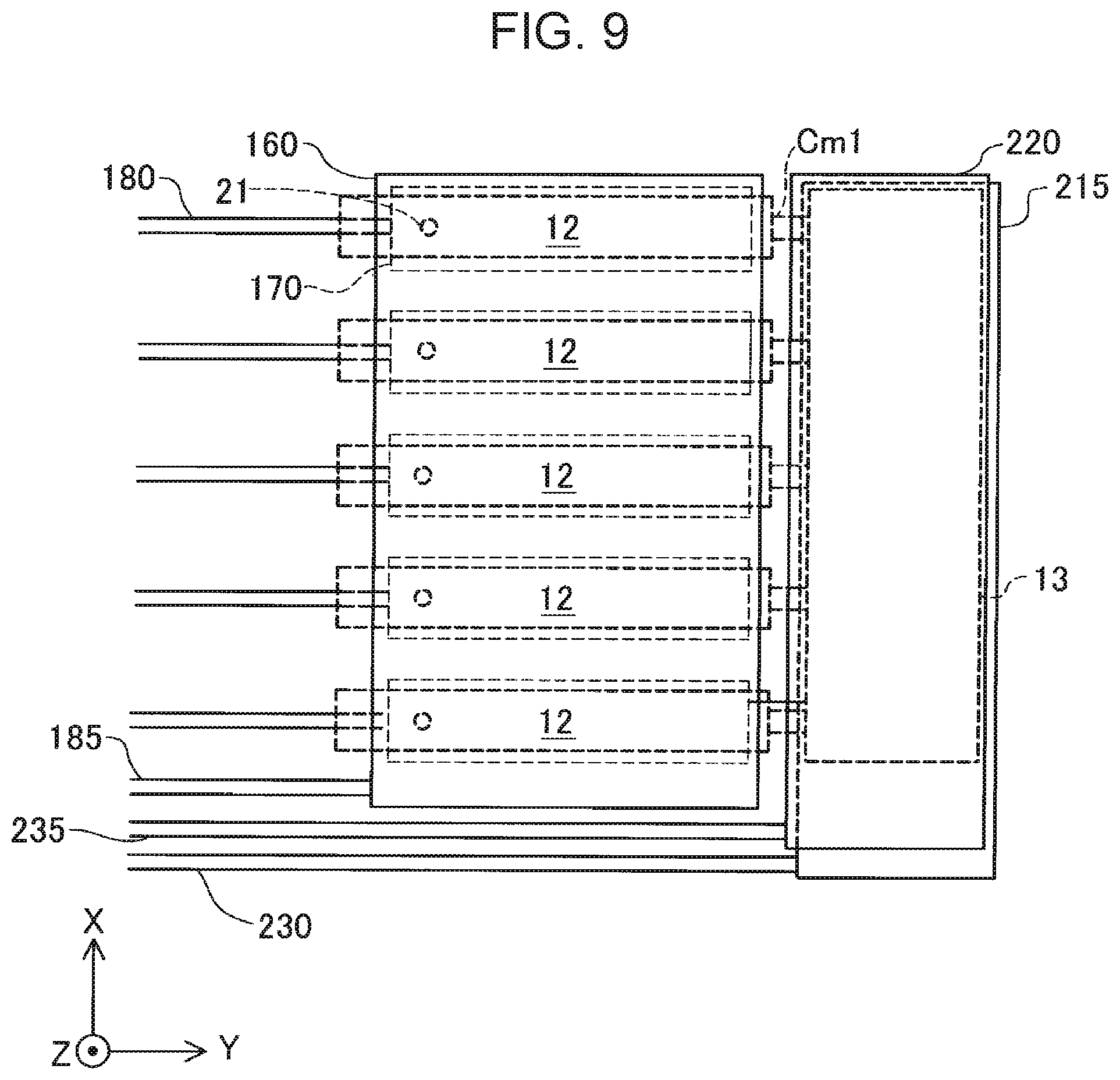 Patent US12365176 Figure 9 – Liquid ejecting apparatus