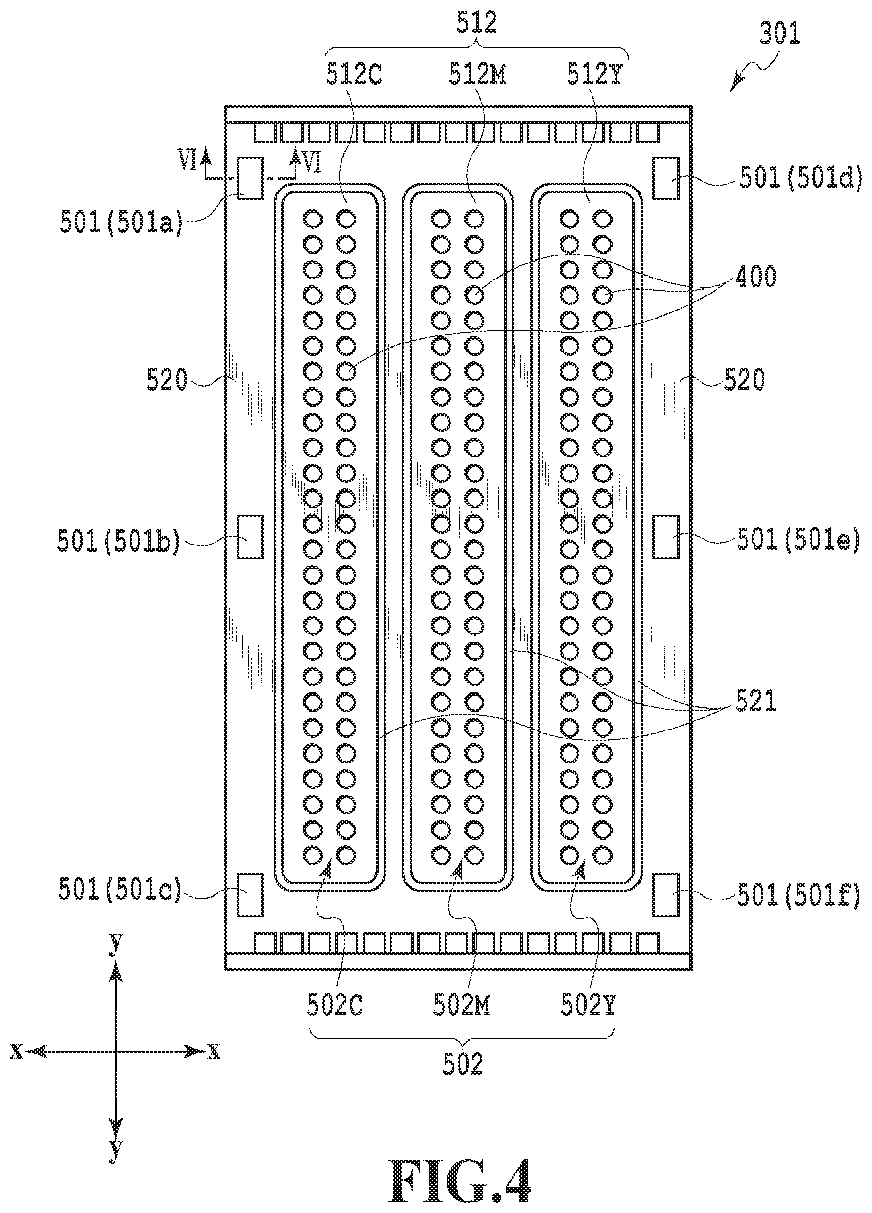 Patent US12365177 Figure 4 – Liquid ejection head inspection method, liquid ejection head inspection apparatus, and ejection element substrate