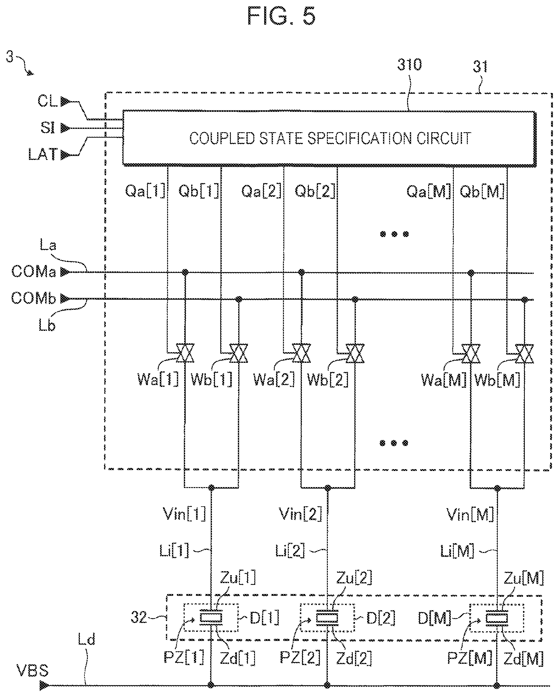 Patent US12365179 Figure 5 – Liquid discharge apparatus, and method of controlling the same