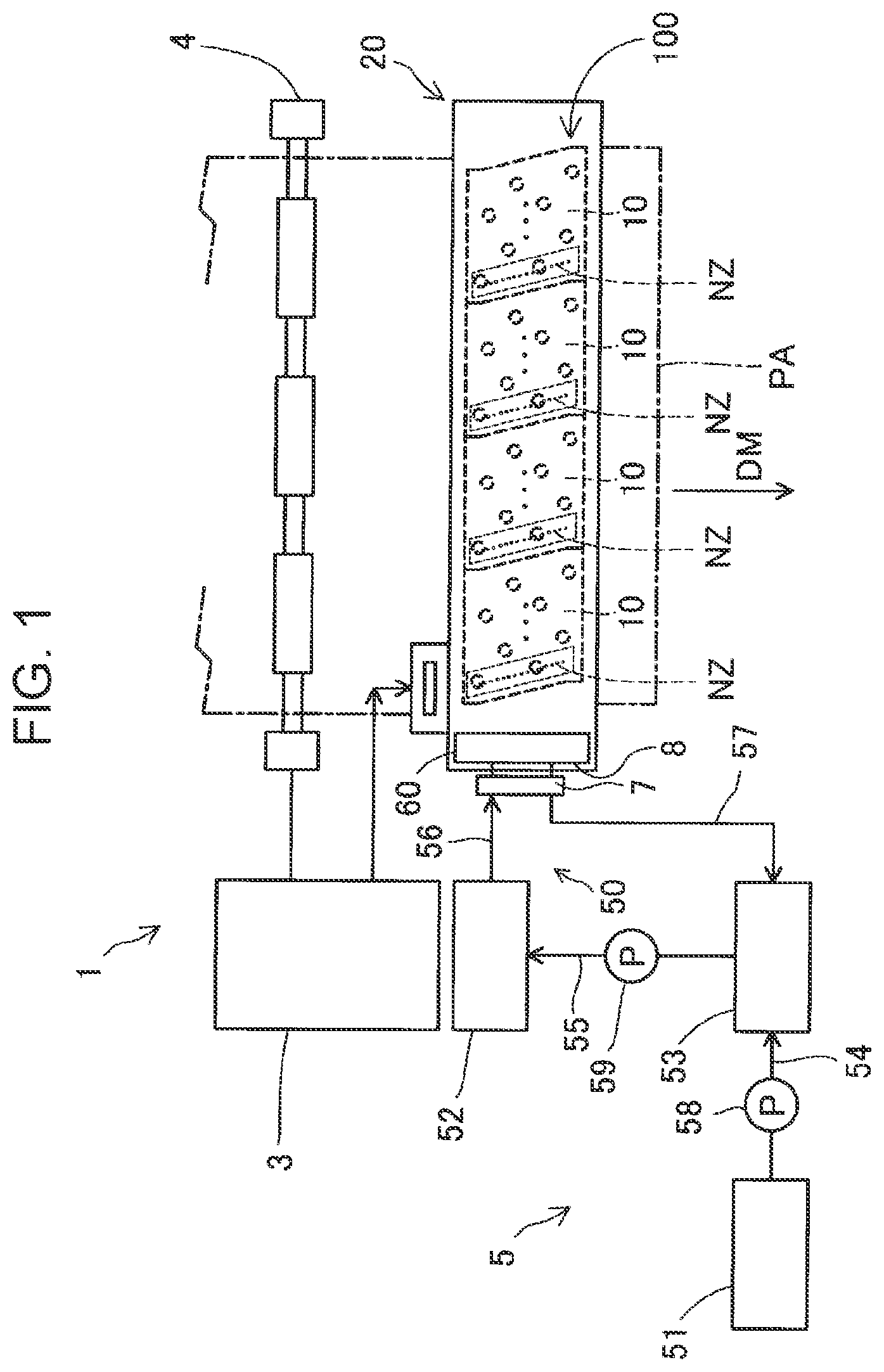 Patent US12365184 Figure 1 – Liquid ejecting apparatus
