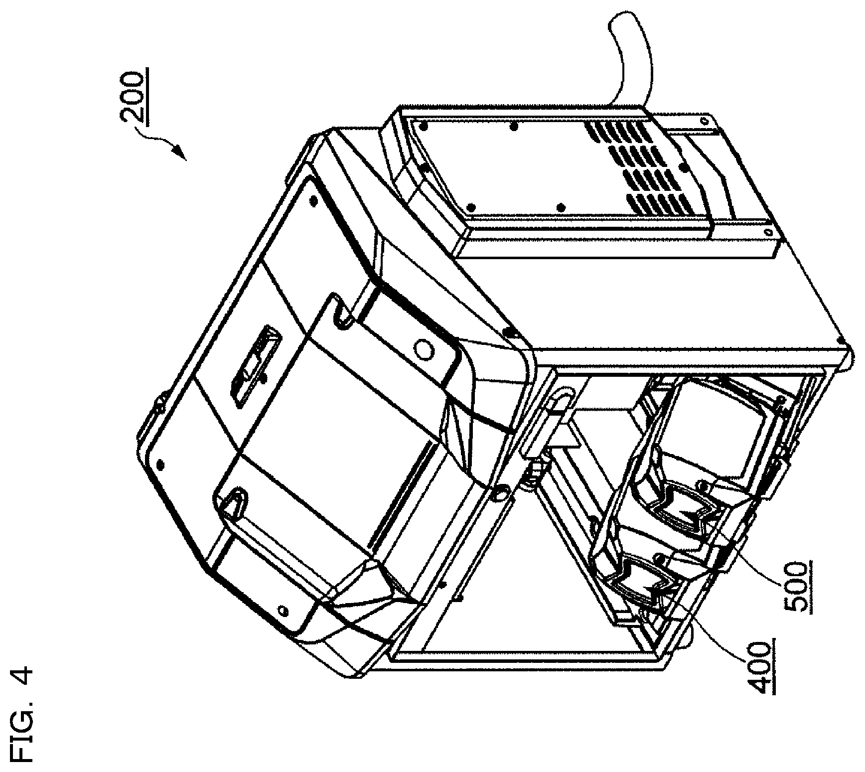 Patent US12365185 Figure 4 – Inkjet recording device and cartridge