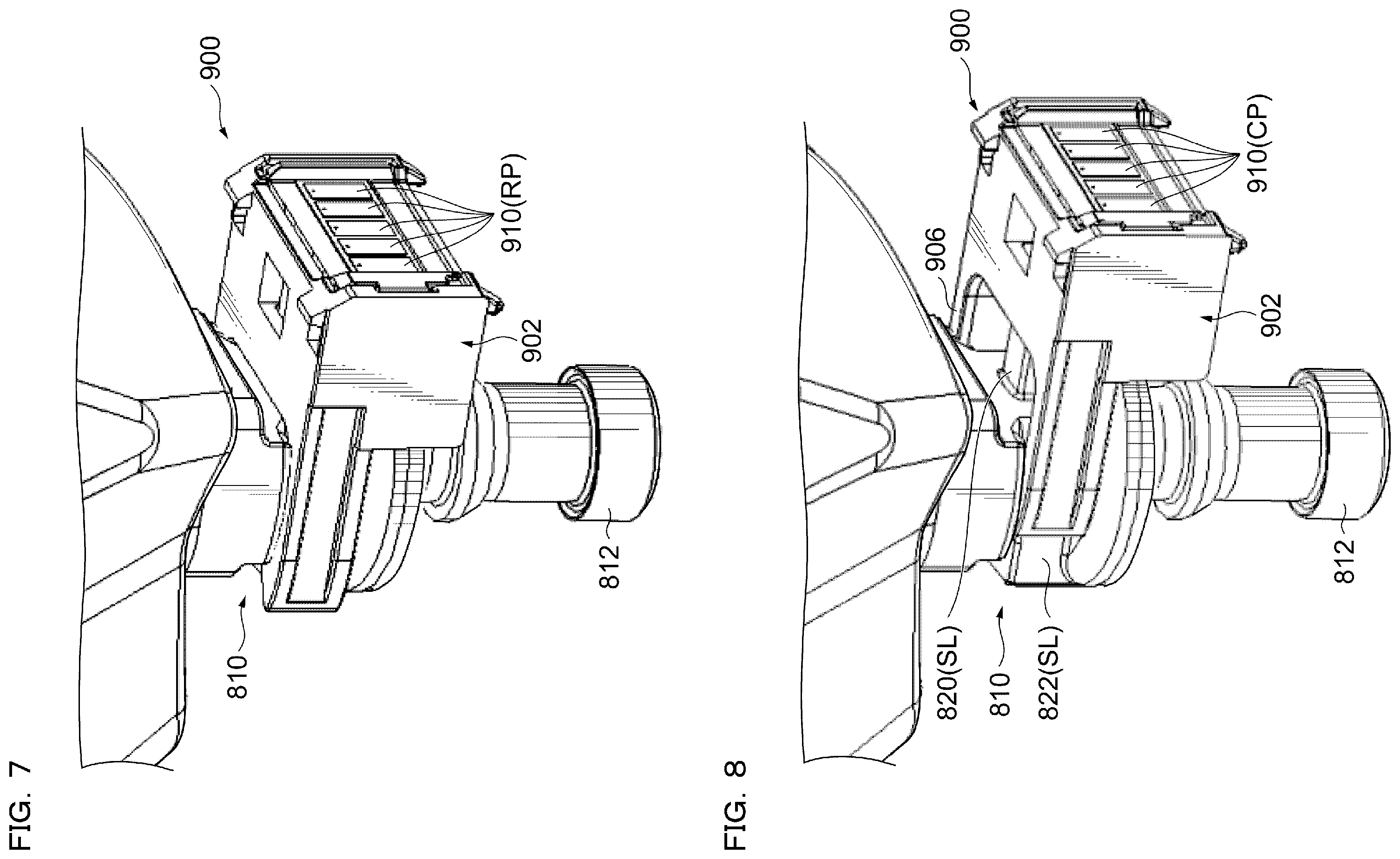 Patent US12365185 Figure 7 – Inkjet recording device and cartridge