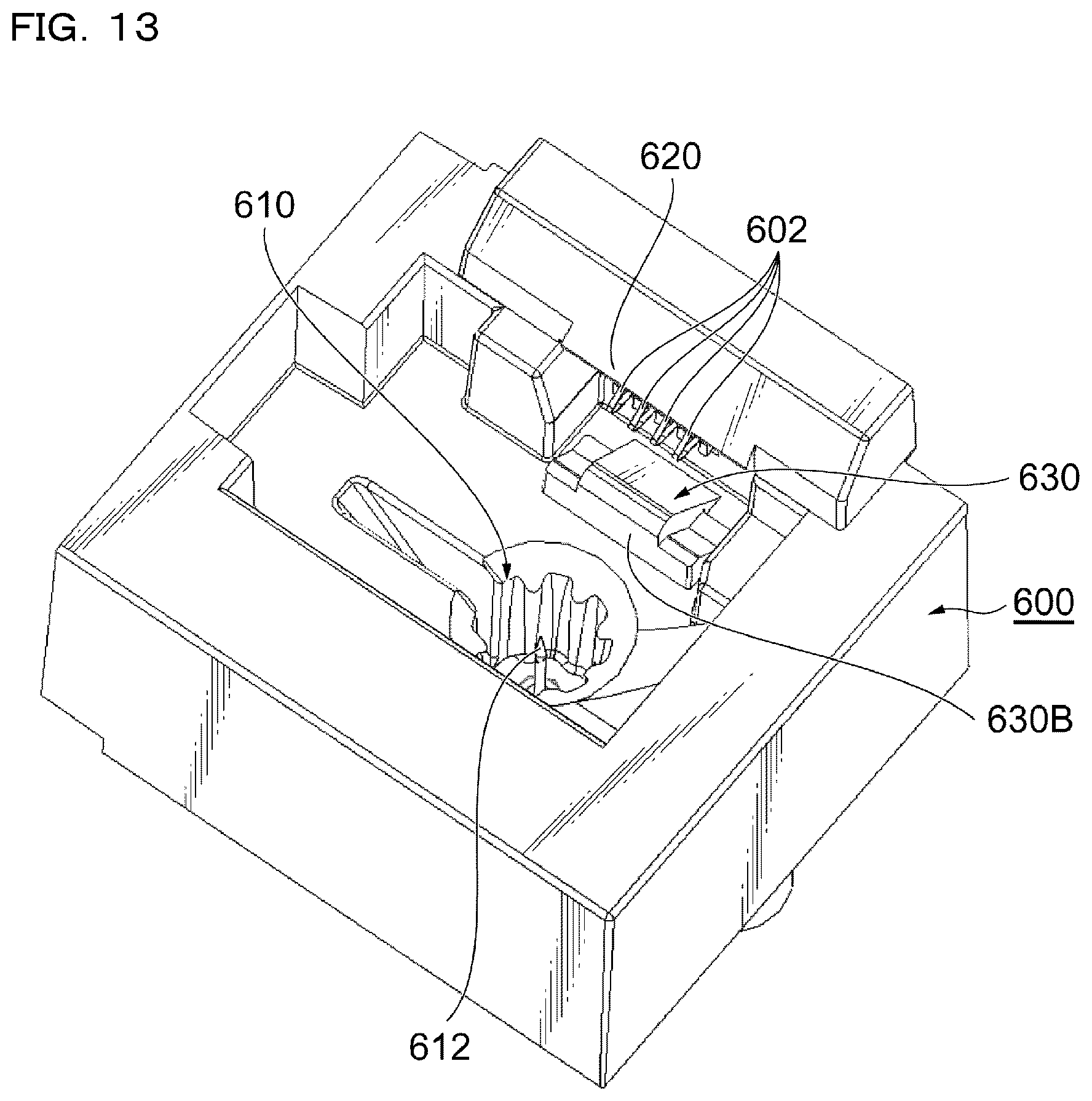 Patent US12365185 Figure 12 – Inkjet recording device and cartridge