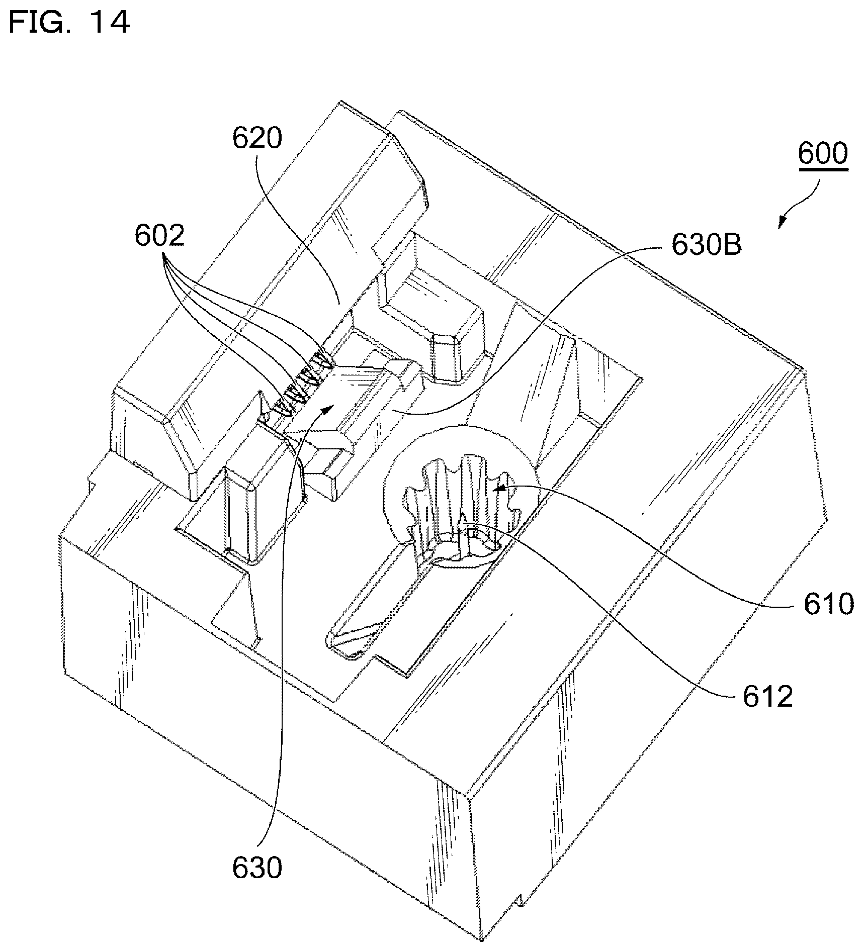 Patent US12365185 Figure 13 – Inkjet recording device and cartridge