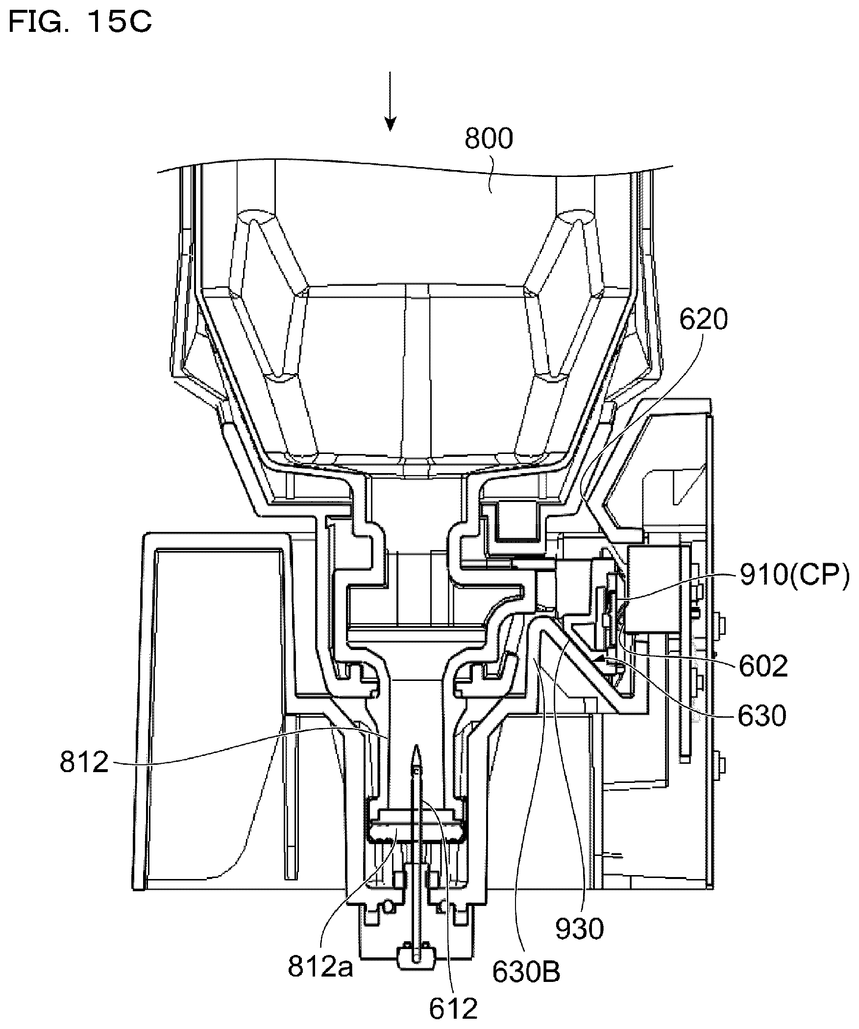 Patent US12365185 Figure 16 – Inkjet recording device and cartridge