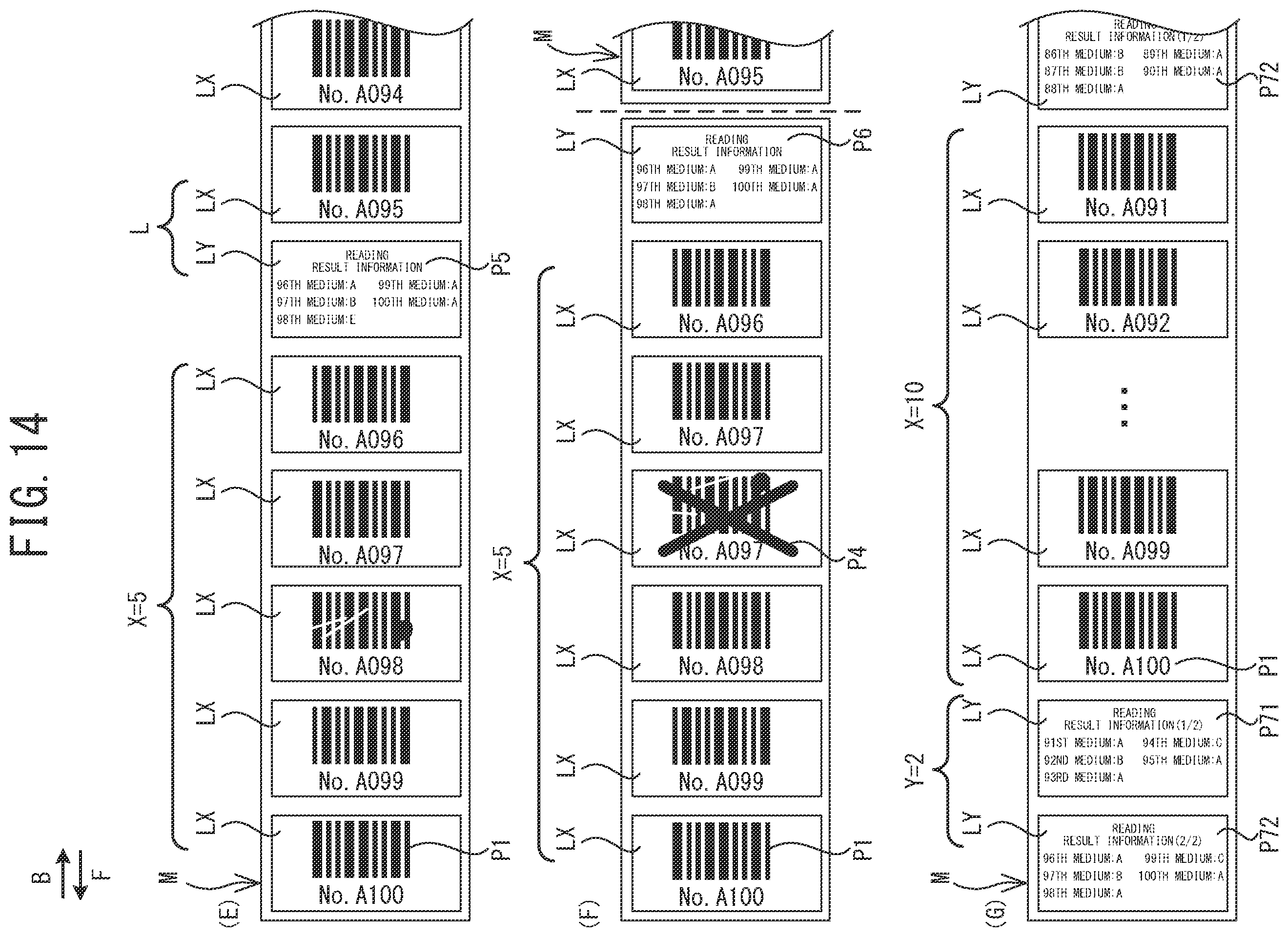 Patent US12365188 Figure 14 – Print device, print method, and non-transitory computer-readable medium storing print program