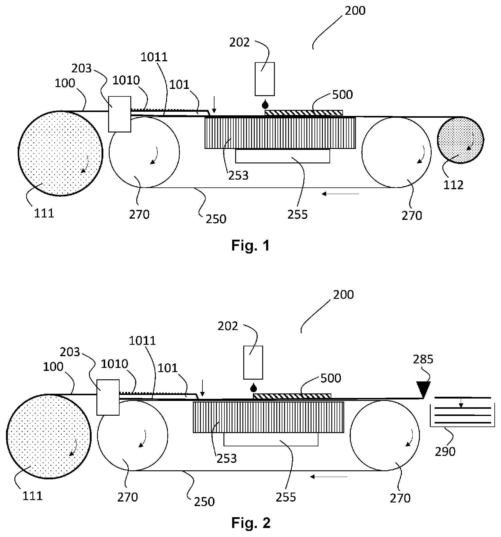 Patent US12365189 Figure 1 – Inkjet printing method