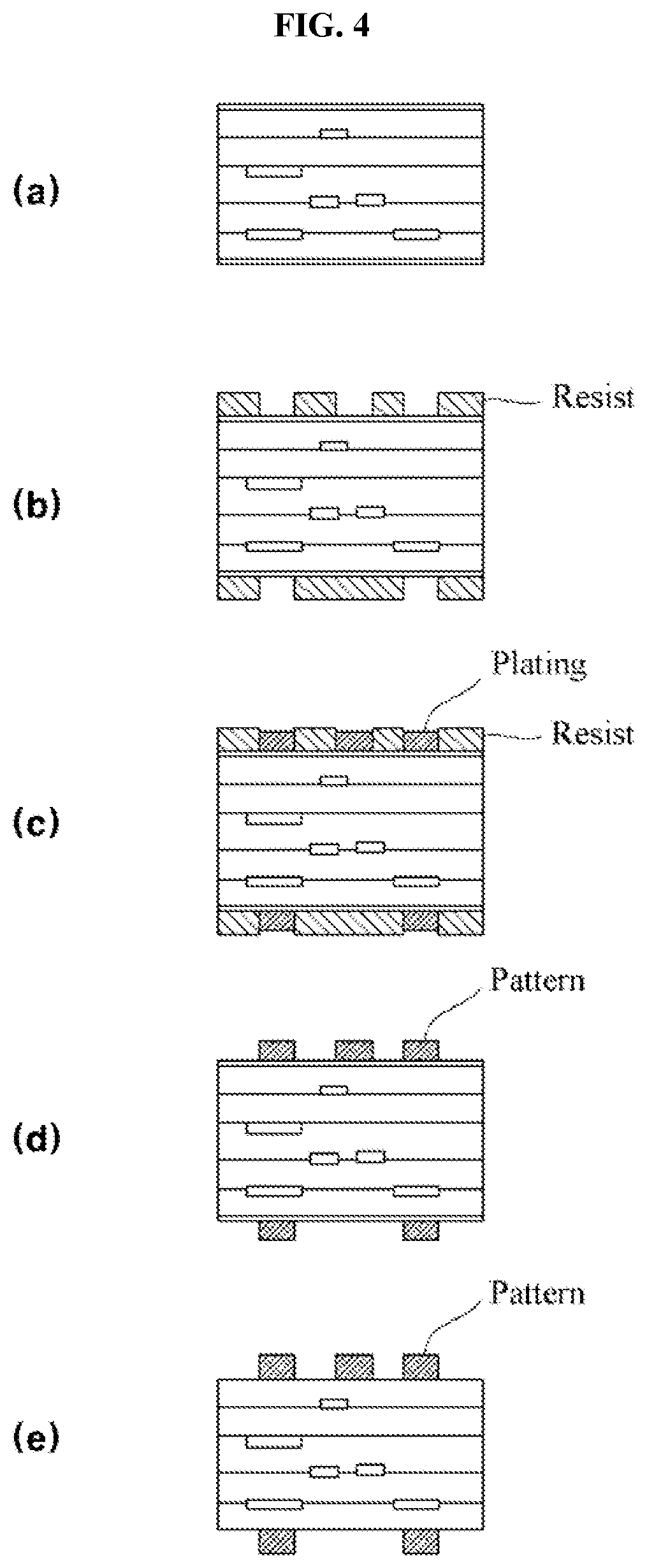 Patent US12365190 Figure 4 – Apparatus and method for forming a resist fine pattern