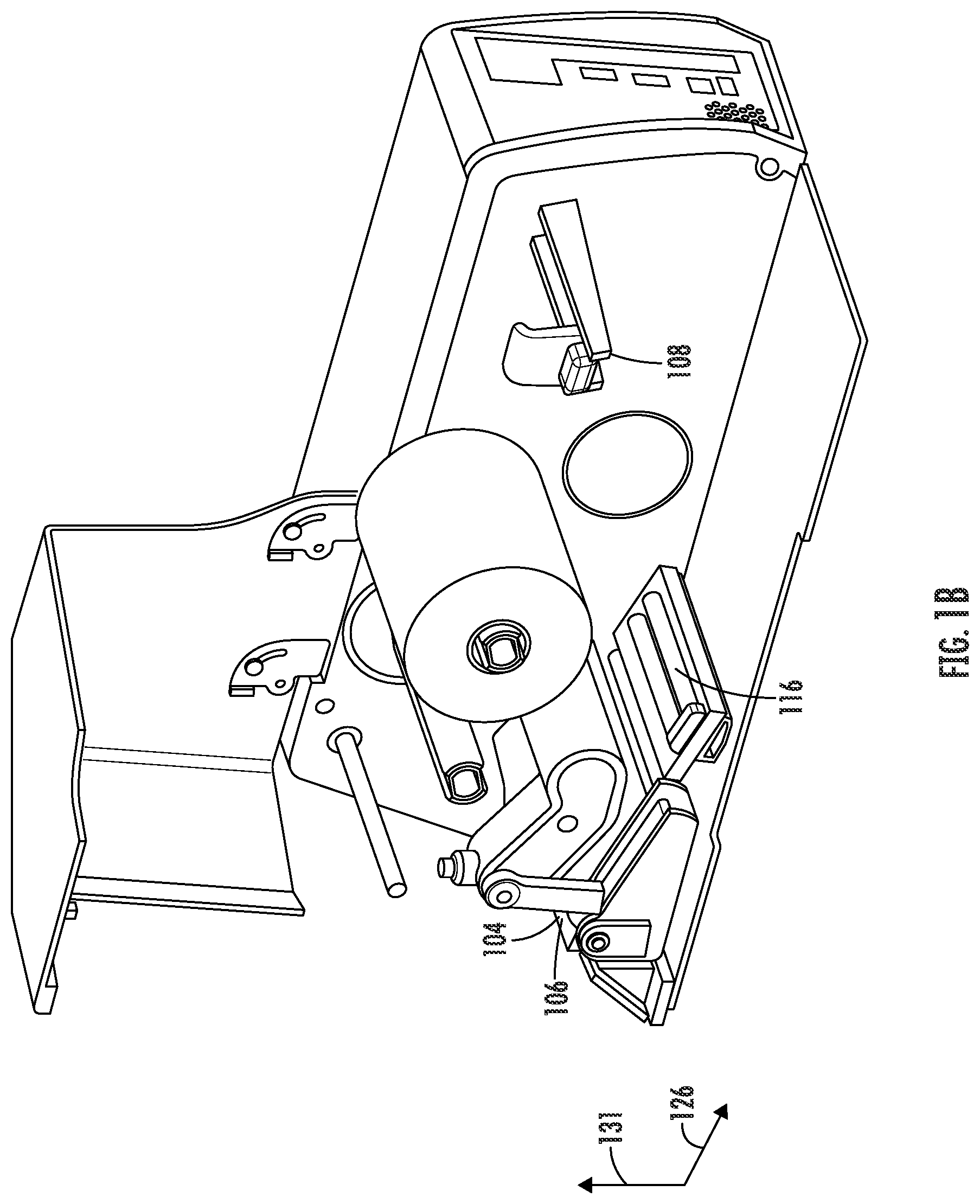 Patent US12365191 Figure 2 – Media guide assembly for printing apparatus