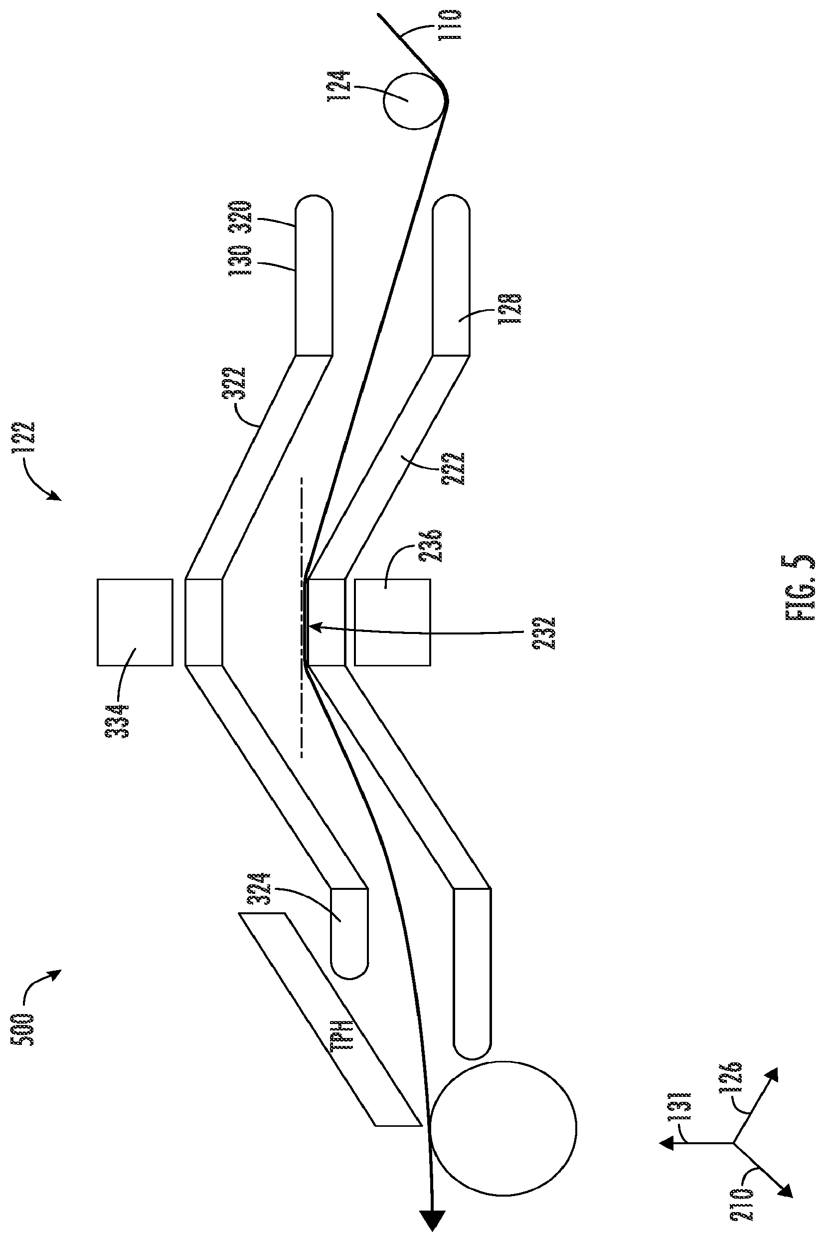 Patent US12365191 Figure 7 – Media guide assembly for printing apparatus