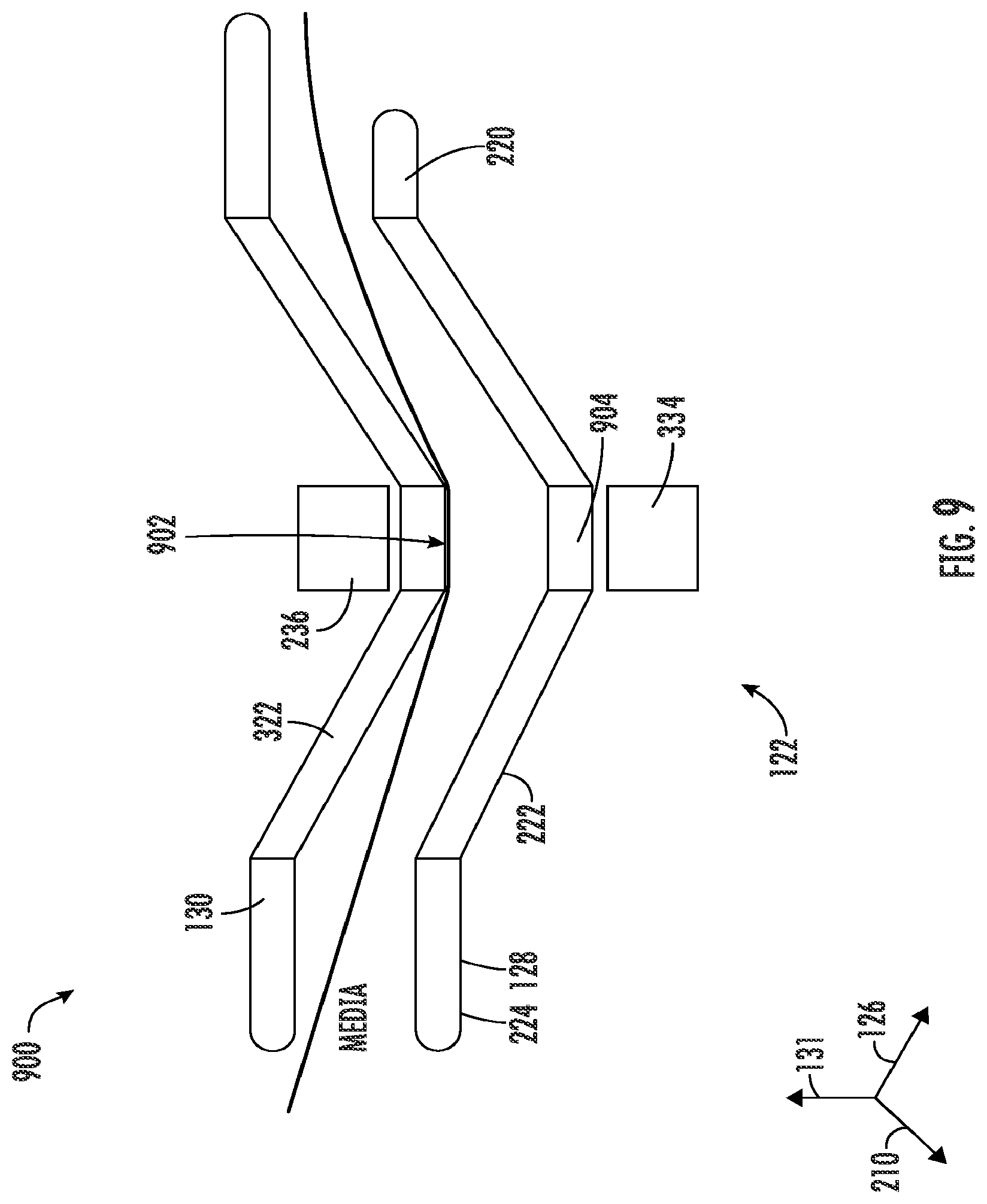Patent US12365191 Figure 11 – Media guide assembly for printing apparatus