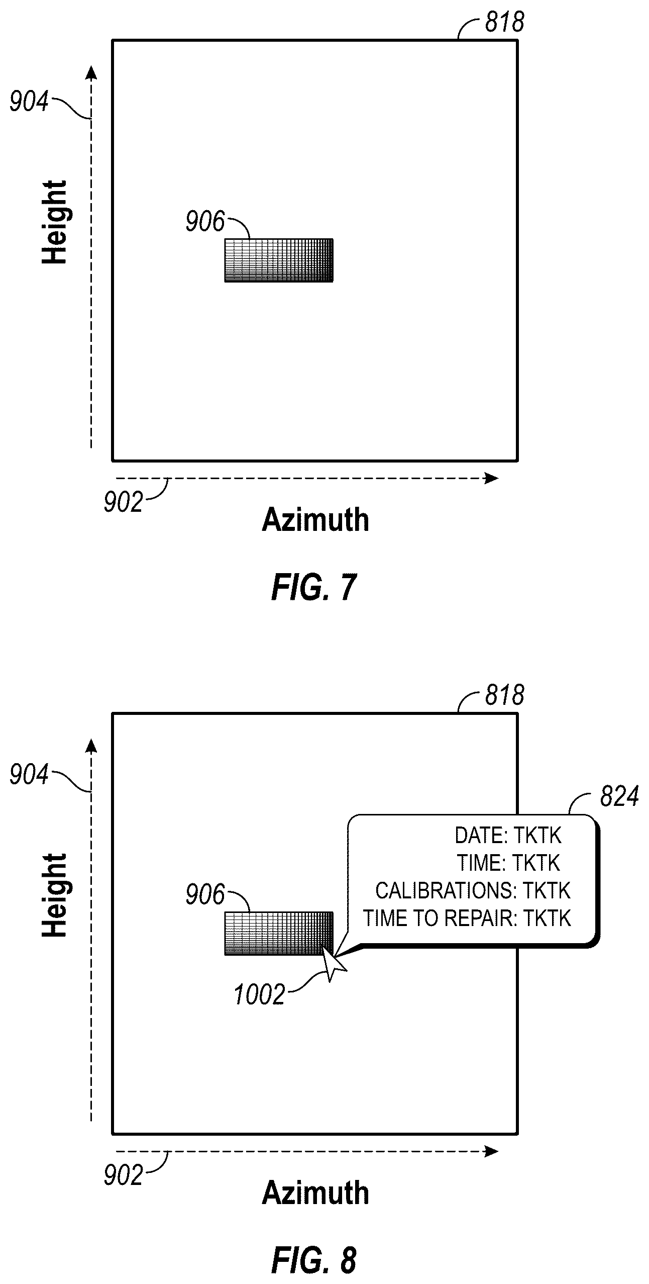 Patent US12365199 Figure 5 – Inspection robots and methods for inspection of curved surfaces with sensors at selected horizontal distances
