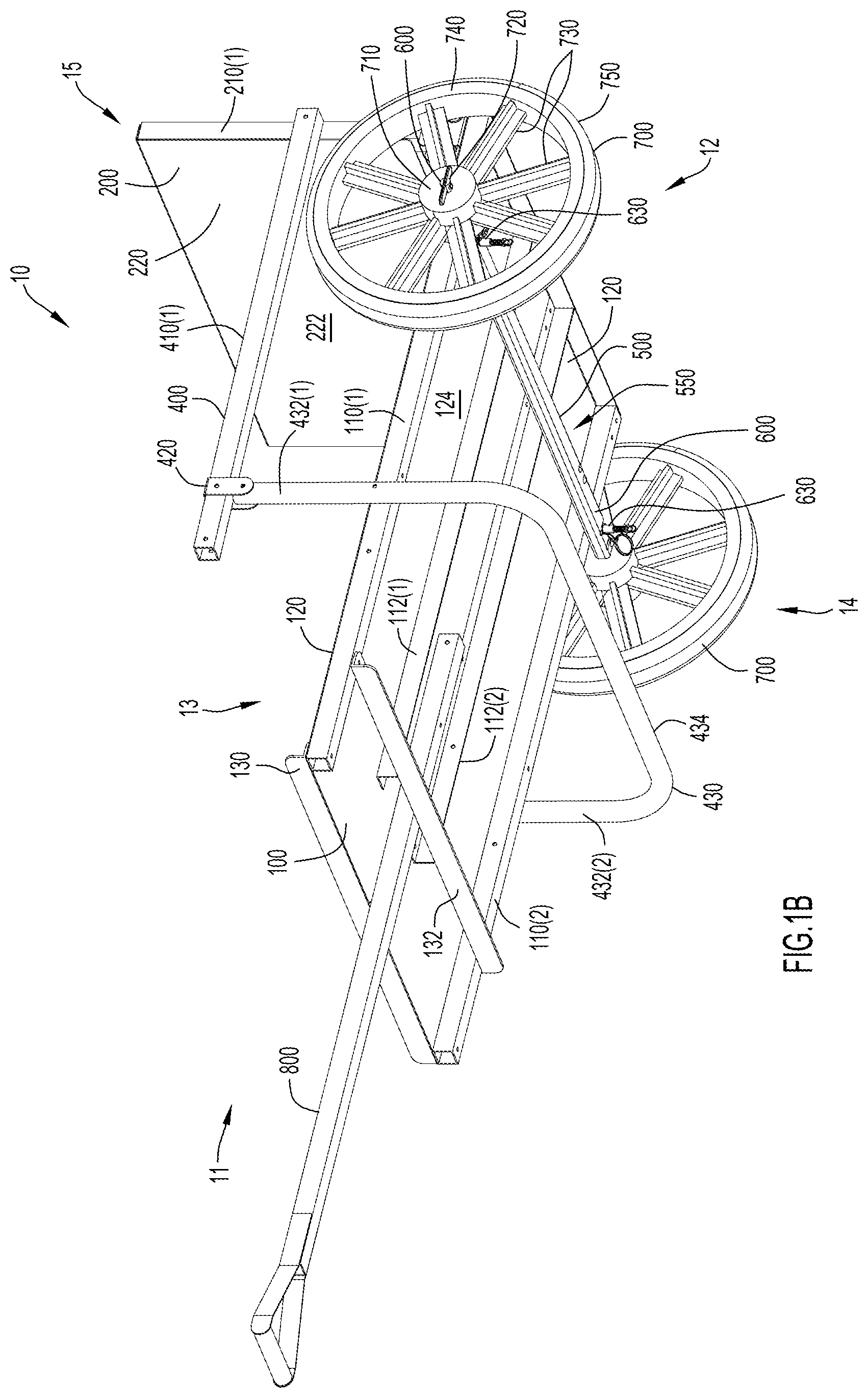 Patent US12365201 Figure 2 – Collapsible support structure