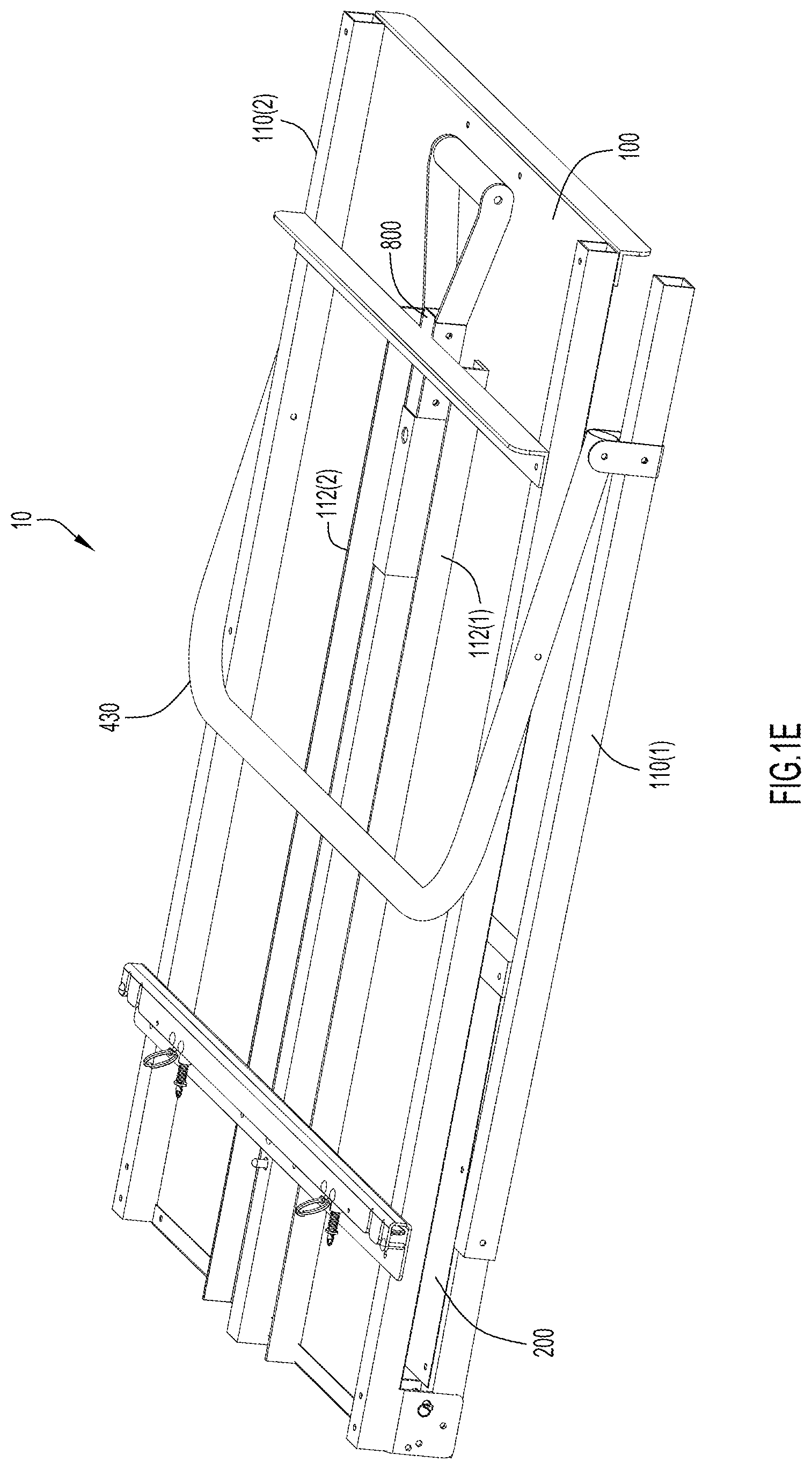Patent US12365201 Figure 5 – Collapsible support structure