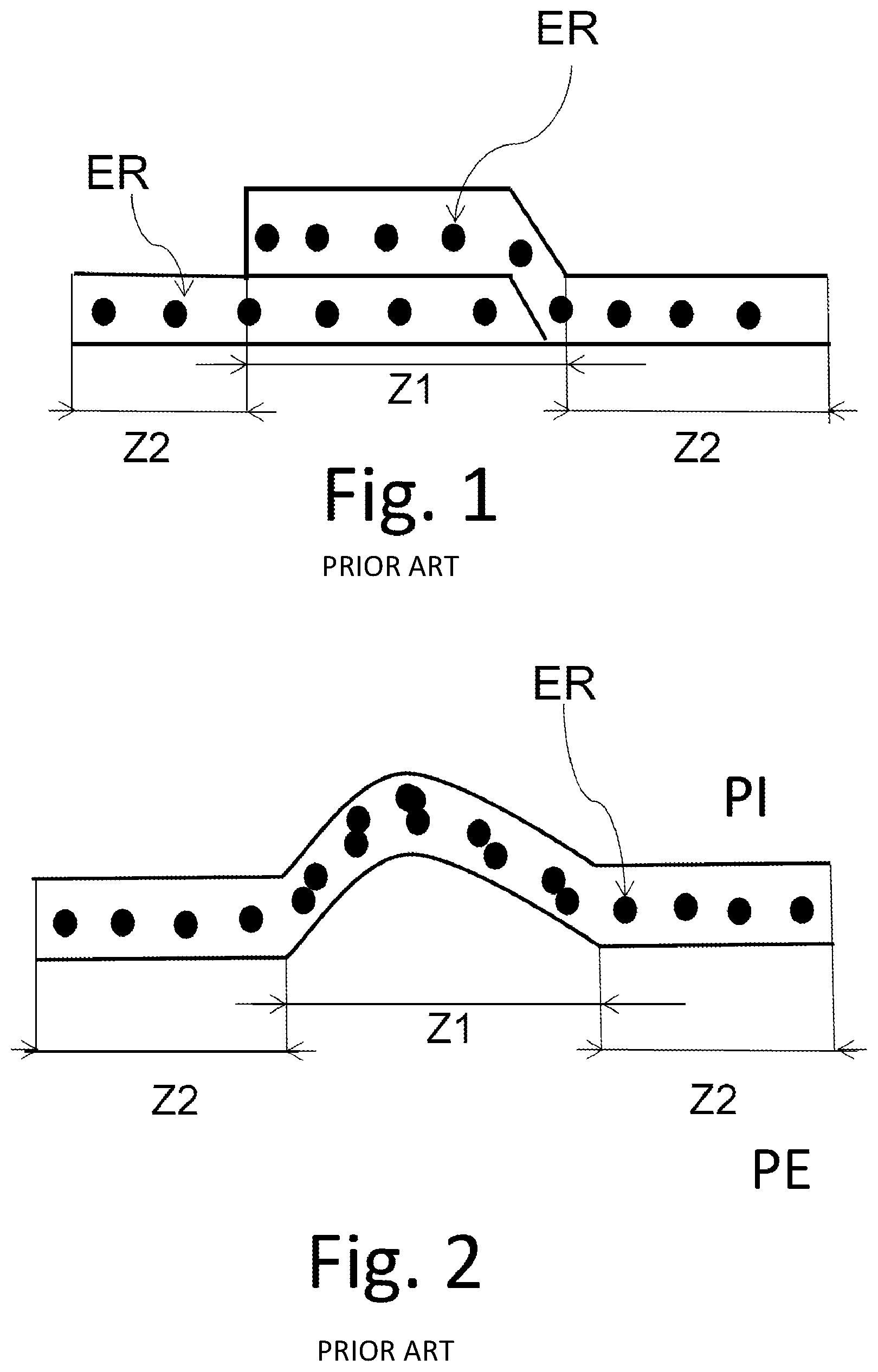 Patent US12365203 Figure 1 – Tire comprising a single carcass ply with reduced deformation depth in the sidewall after running in