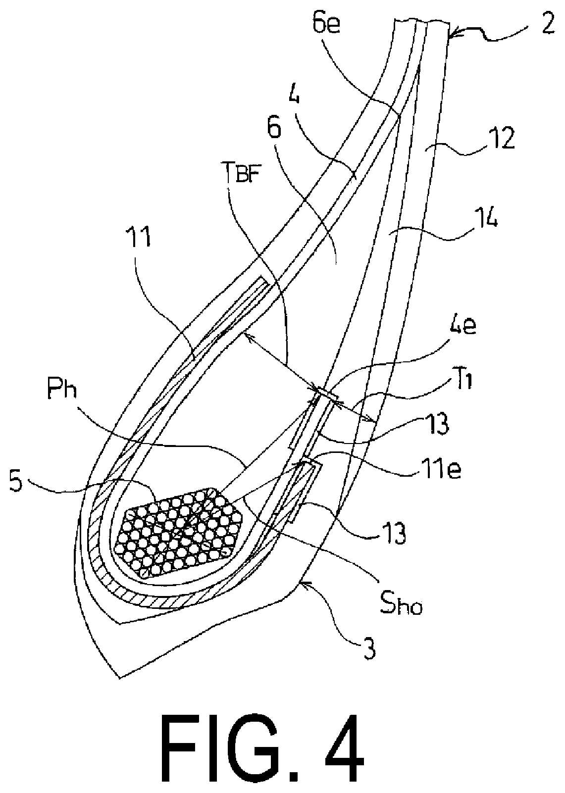 Patent US12365205 Figure 4 – Pneumatic tire
