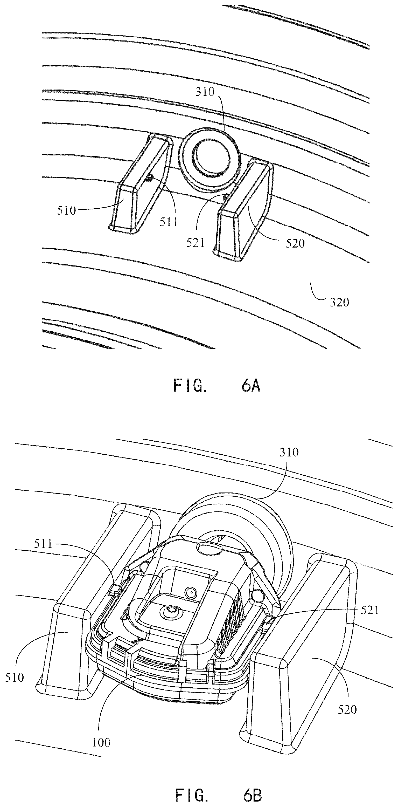 Patent US12365206 Figure 9 – TPMS transmitter fixing structure and assembling structure