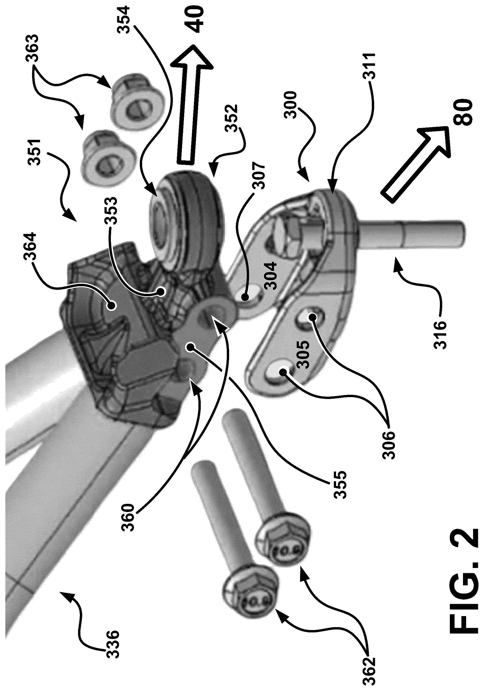 Patent US12365208 Figure 2 – Track kit connection system