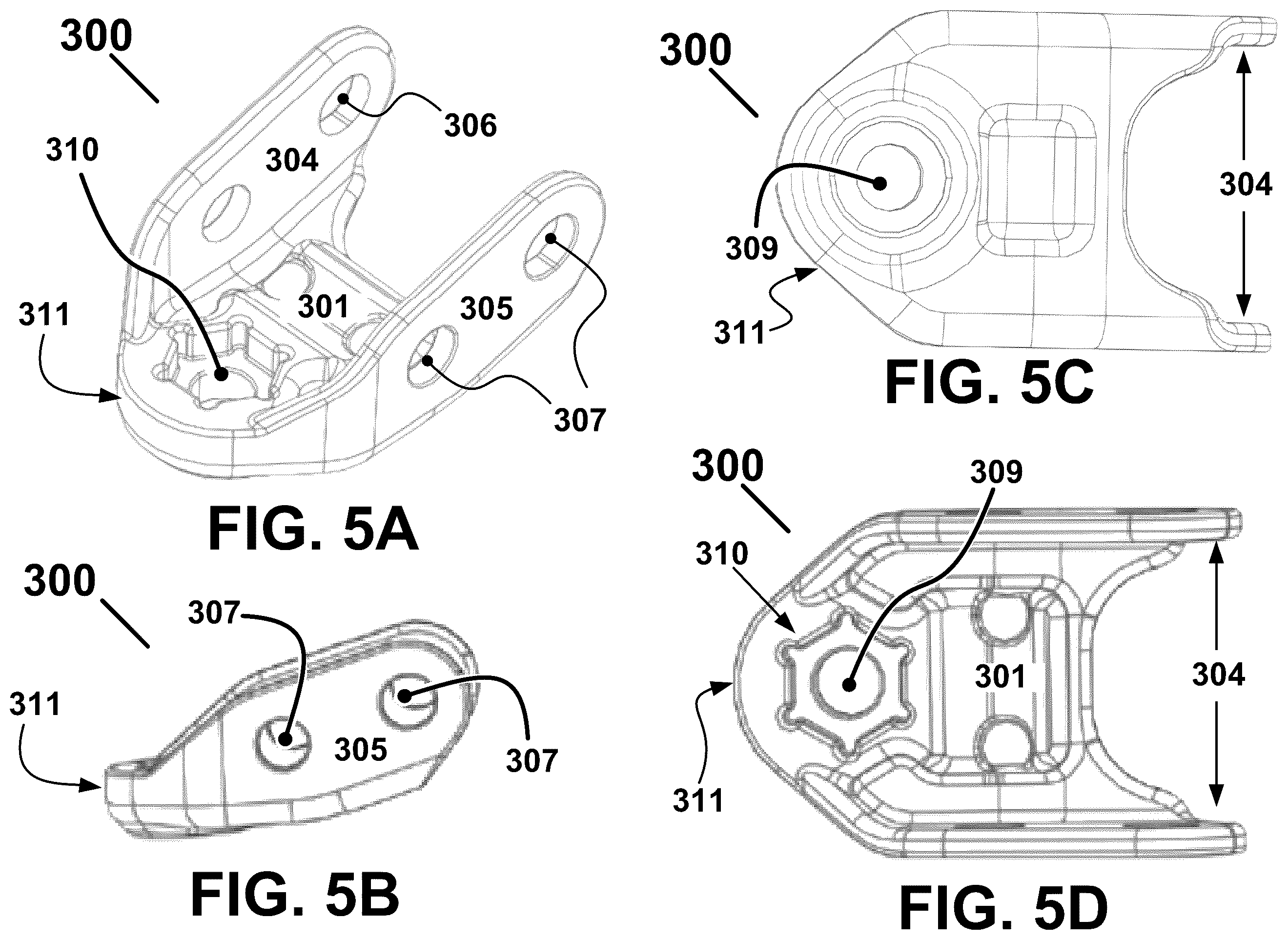 Patent US12365208 Figure 5 – Track kit connection system