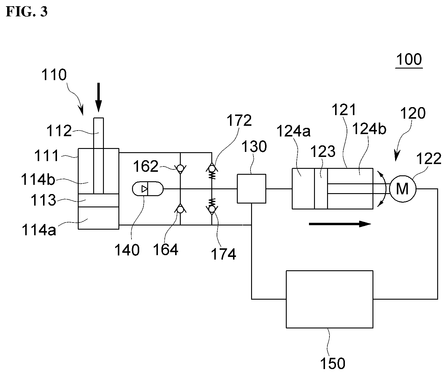Patent US12365209 Figure 3 – Vehicle suspension system for vehicle height adjustment and control method therefor