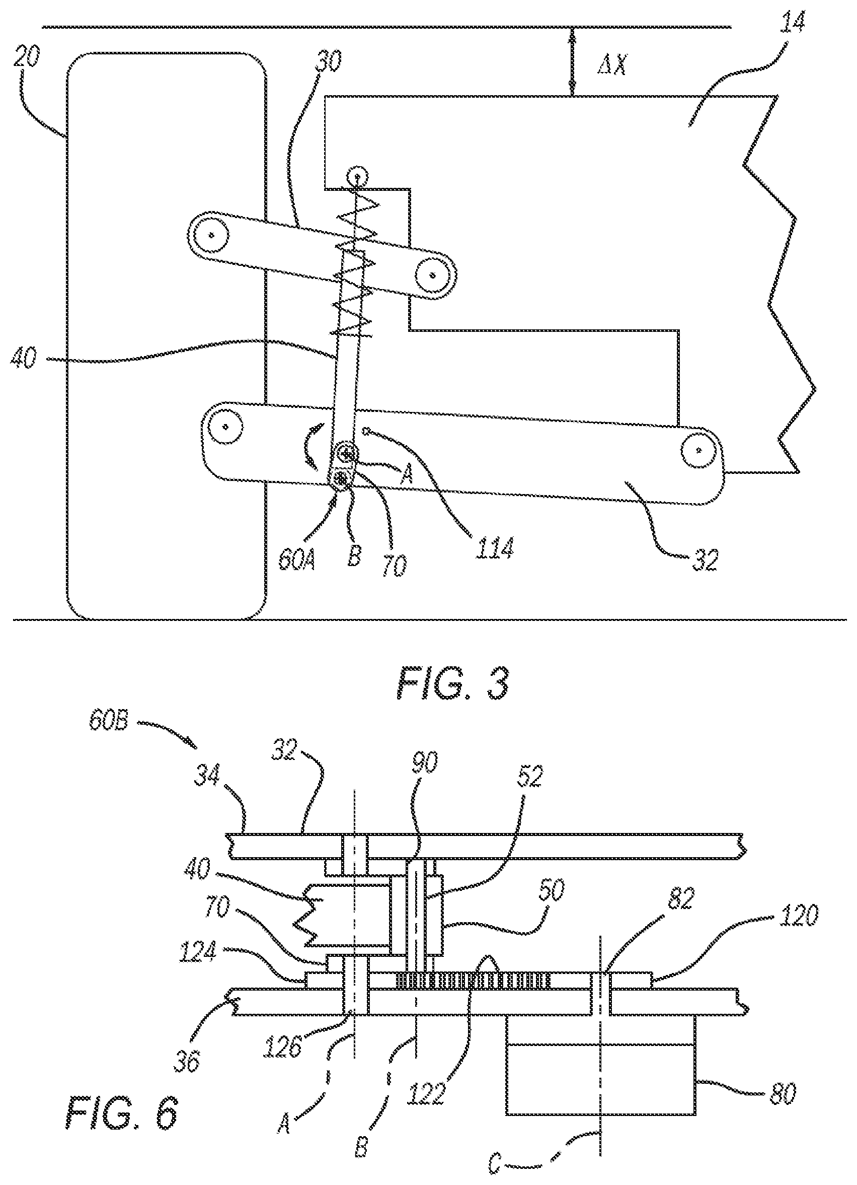 Patent US12365211 Figure 3 – Vehicle lowering and lifting system