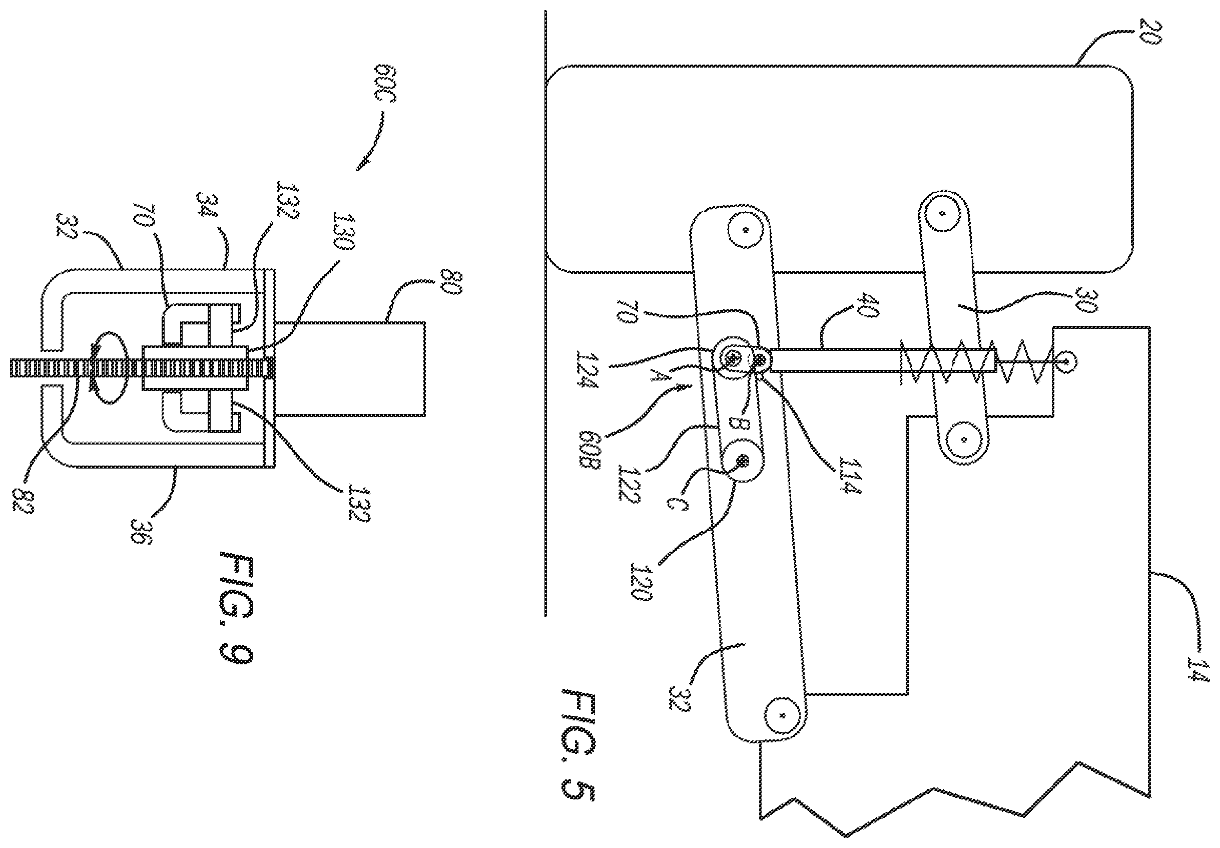 Patent US12365211 Figure 4 – Vehicle lowering and lifting system