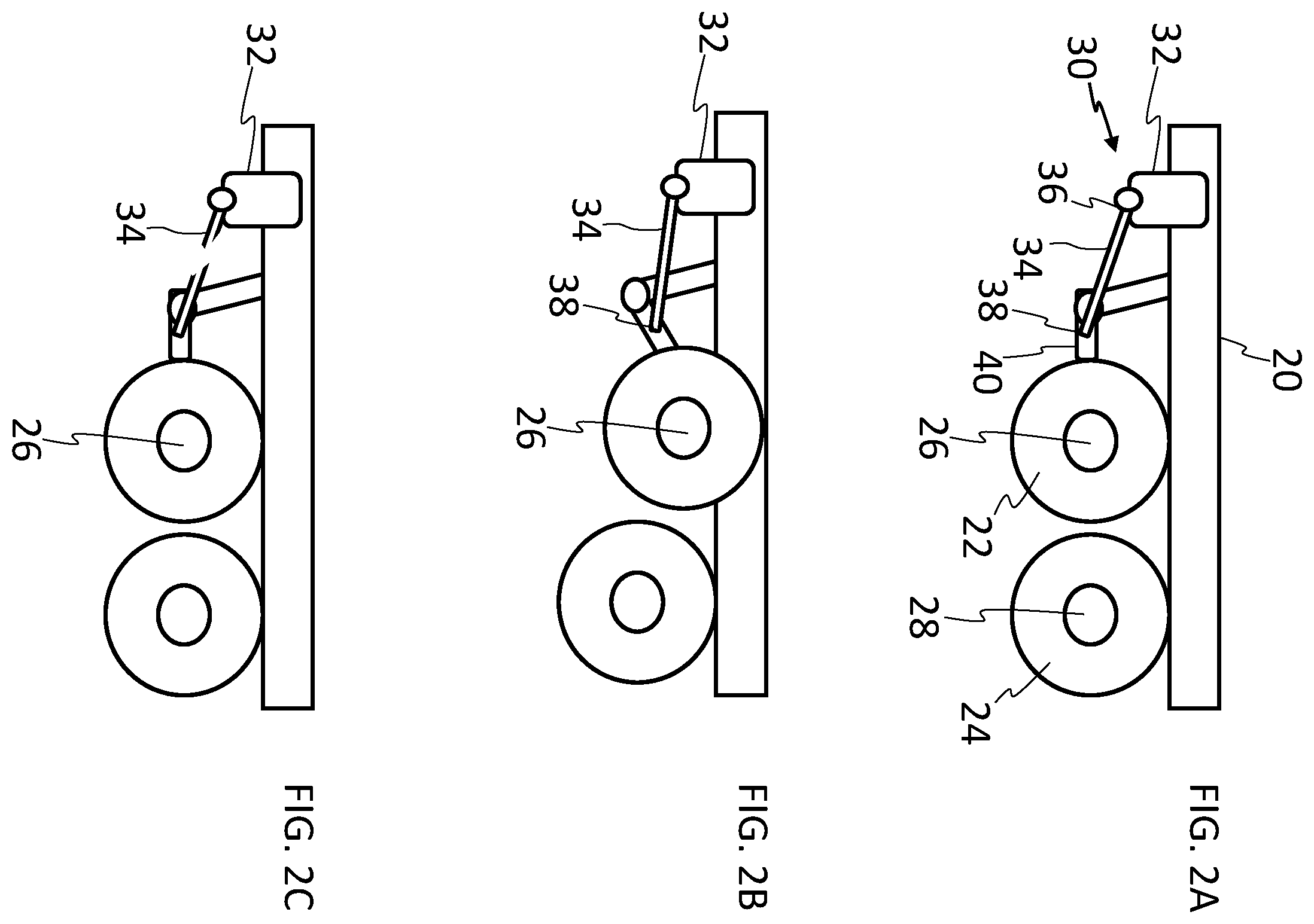 Patent US12365213 Figure 2 – Air supply control arrangement for a heavy duty vehicle comprising a lift axle