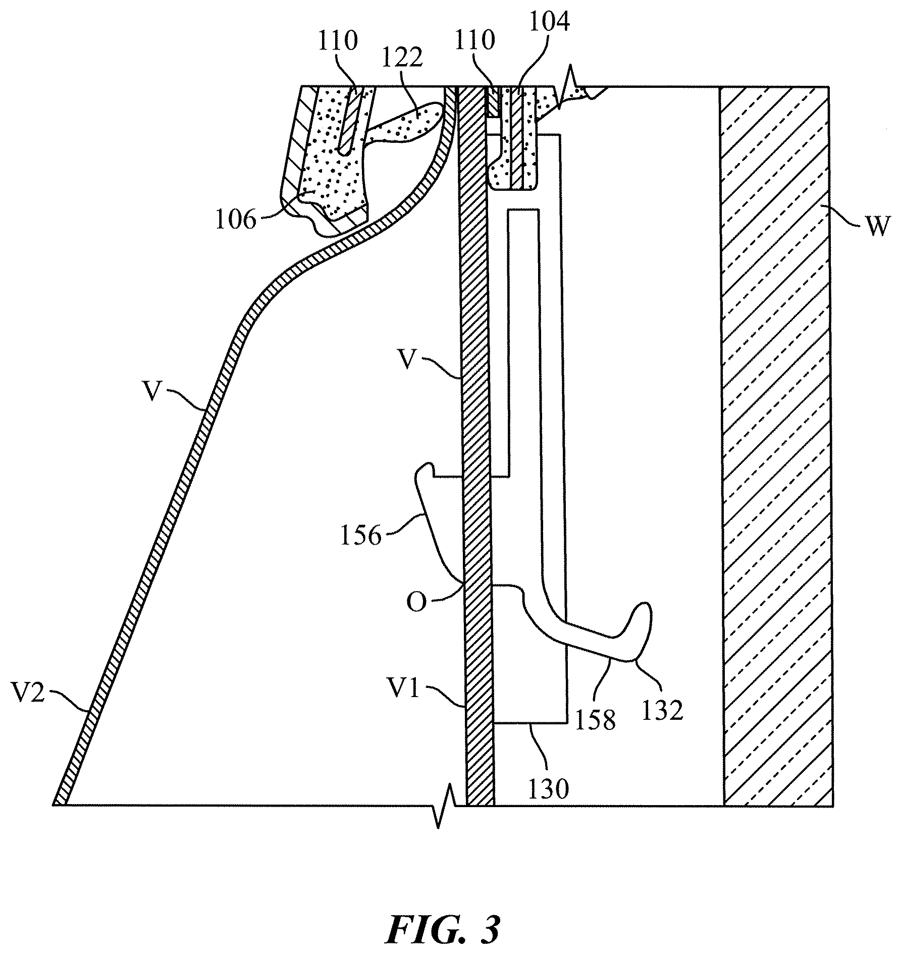 Patent US12365225 Figure 3 – Outer belt with molded snap-fit retention feature