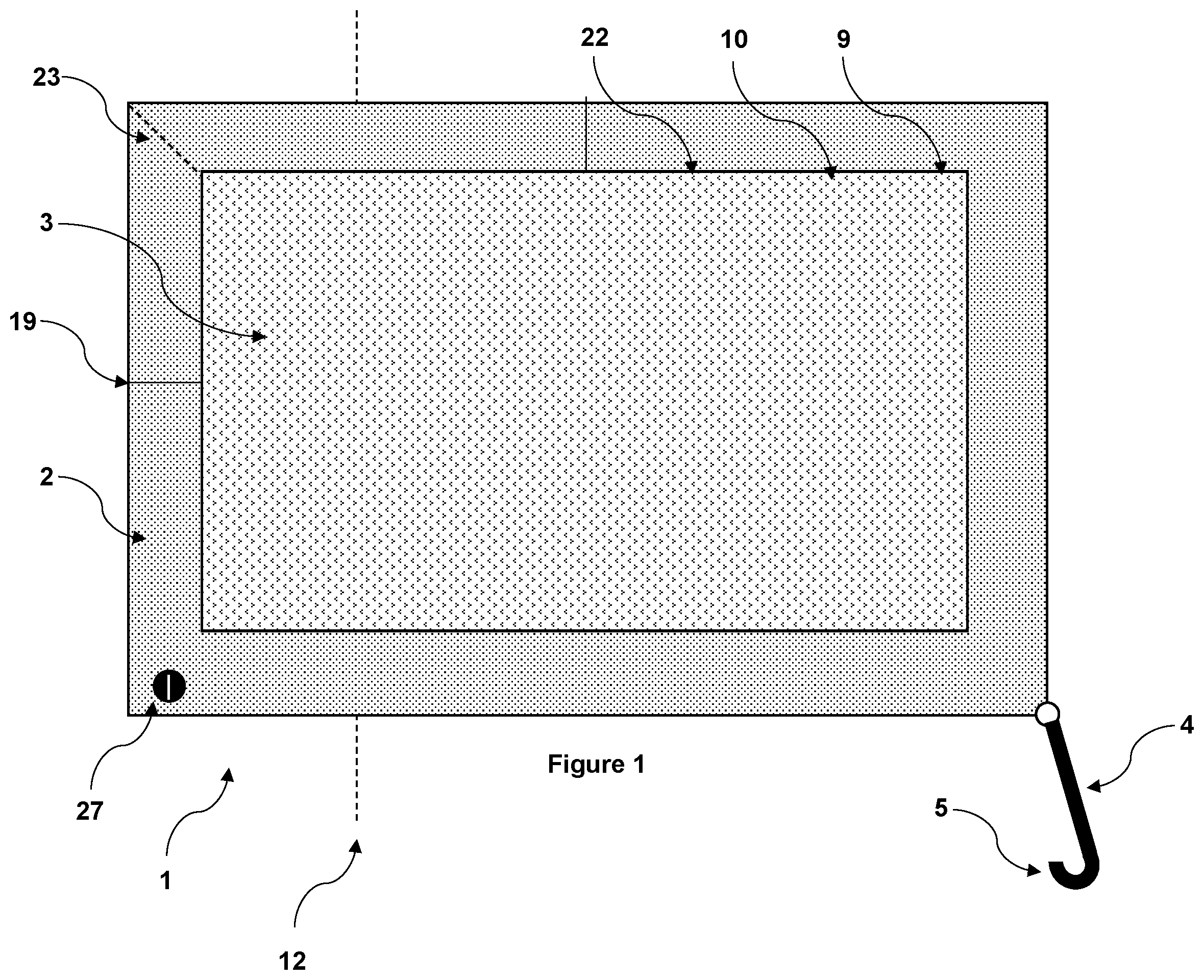 Patent US12365227 Figure 1 – Vehicle protector